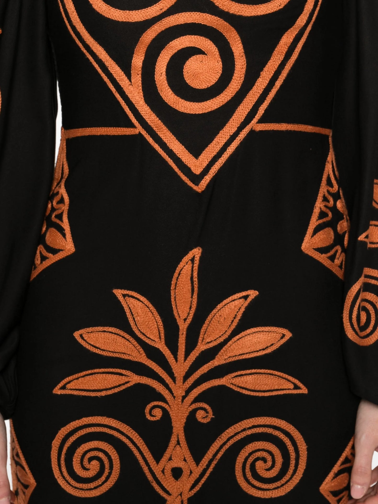 Cornely Ainika long-sleeve midi dress
