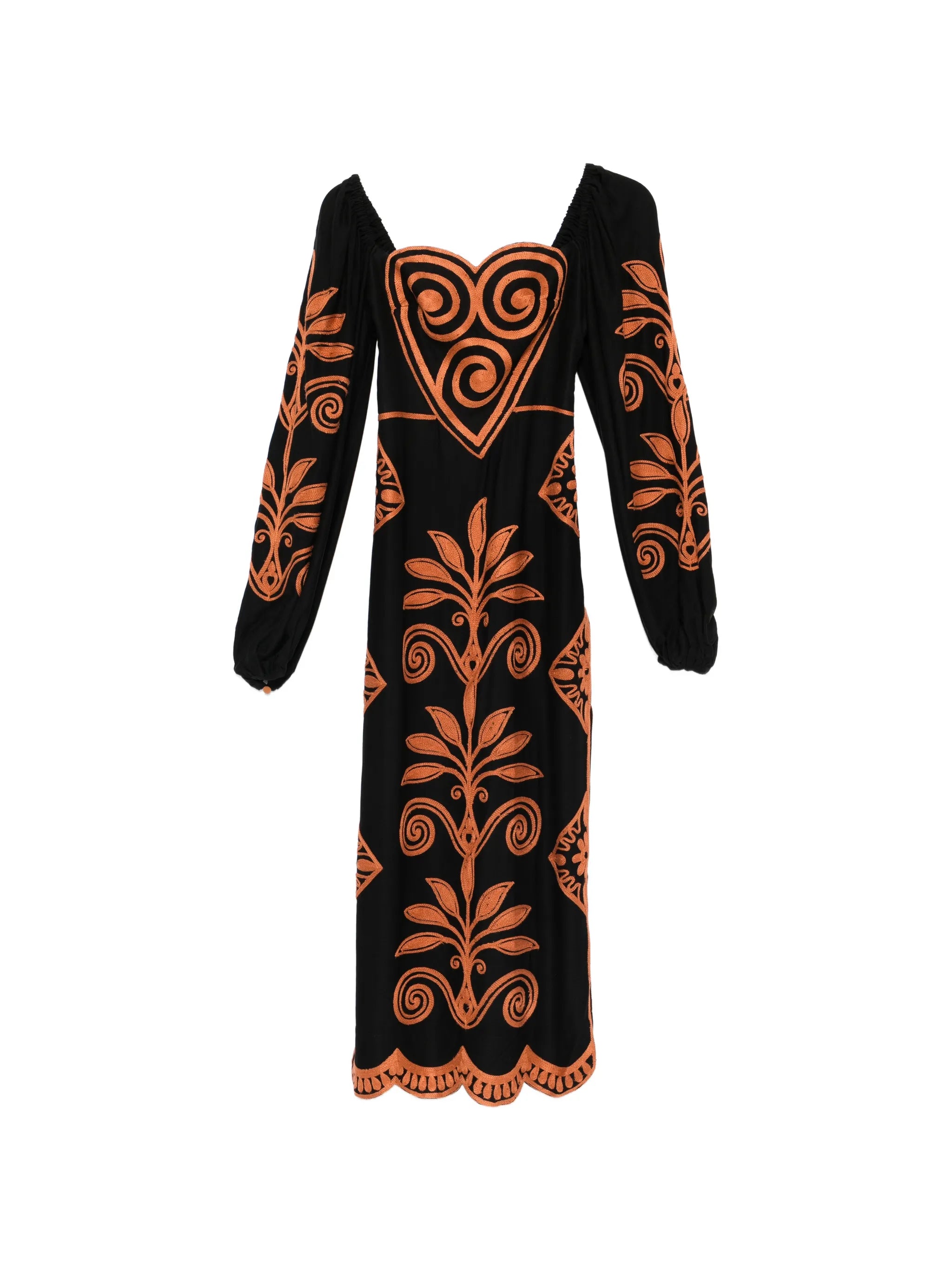 Cornely Ainika long-sleeve midi dress