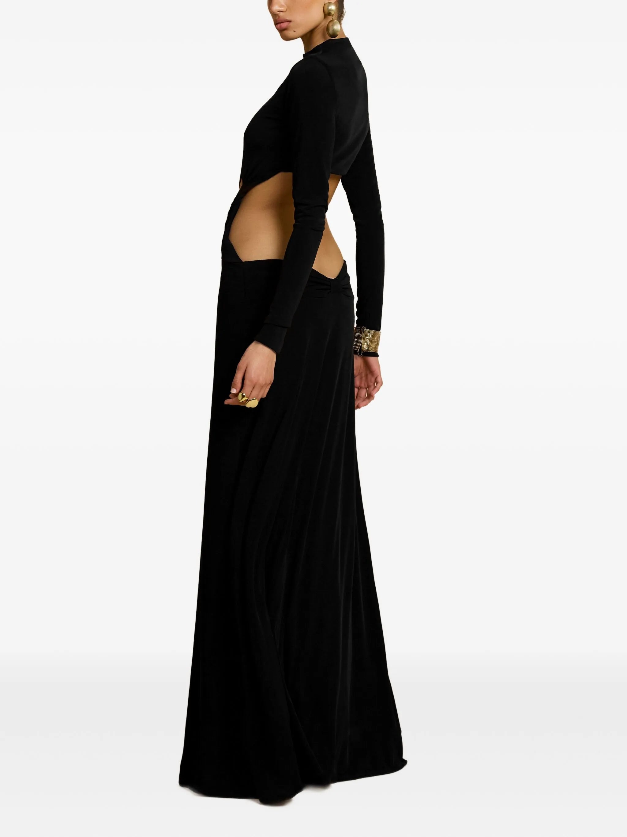 Gisella cut-outs maxi dress