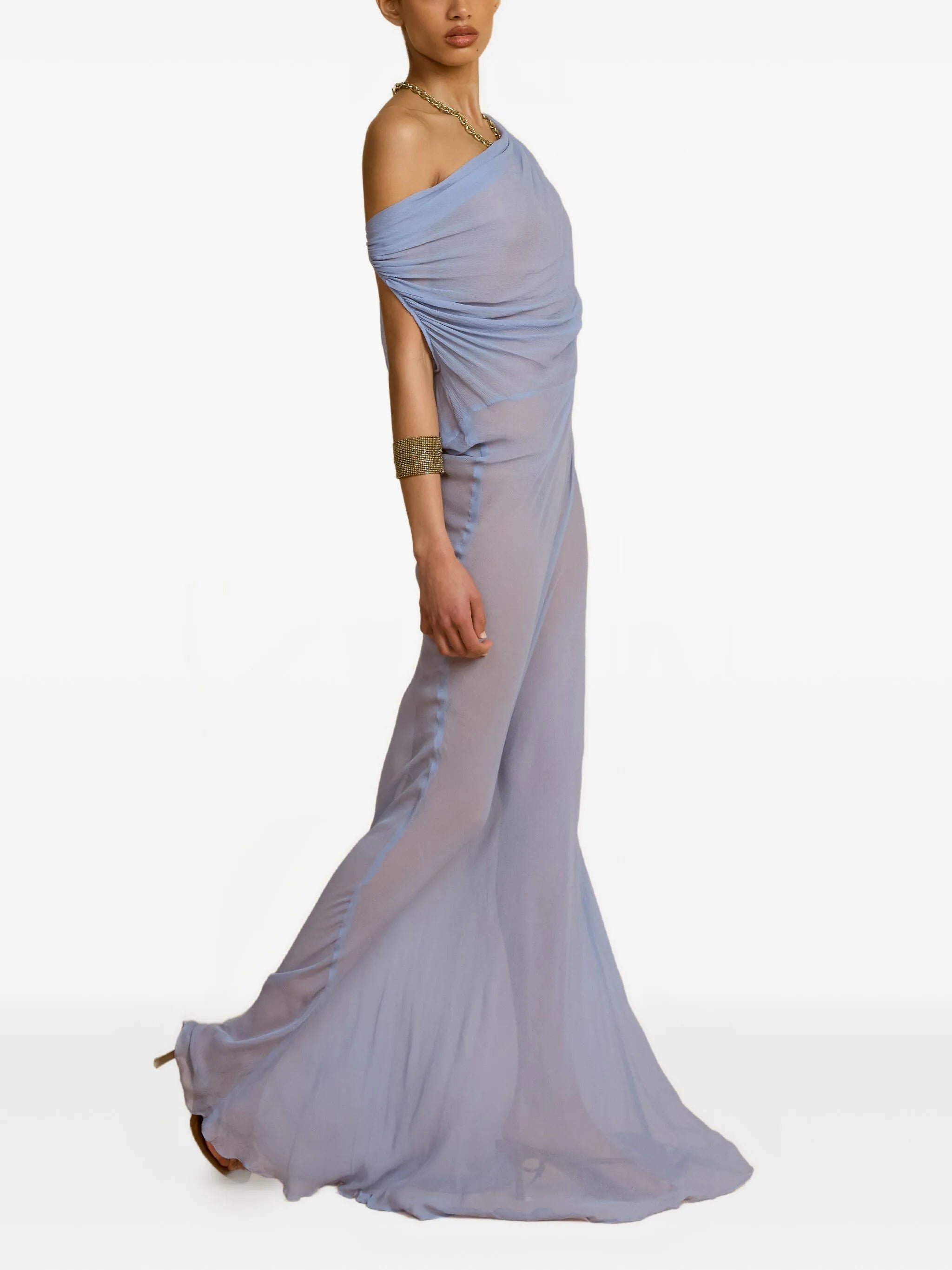 Jordana open-back maxi dress
