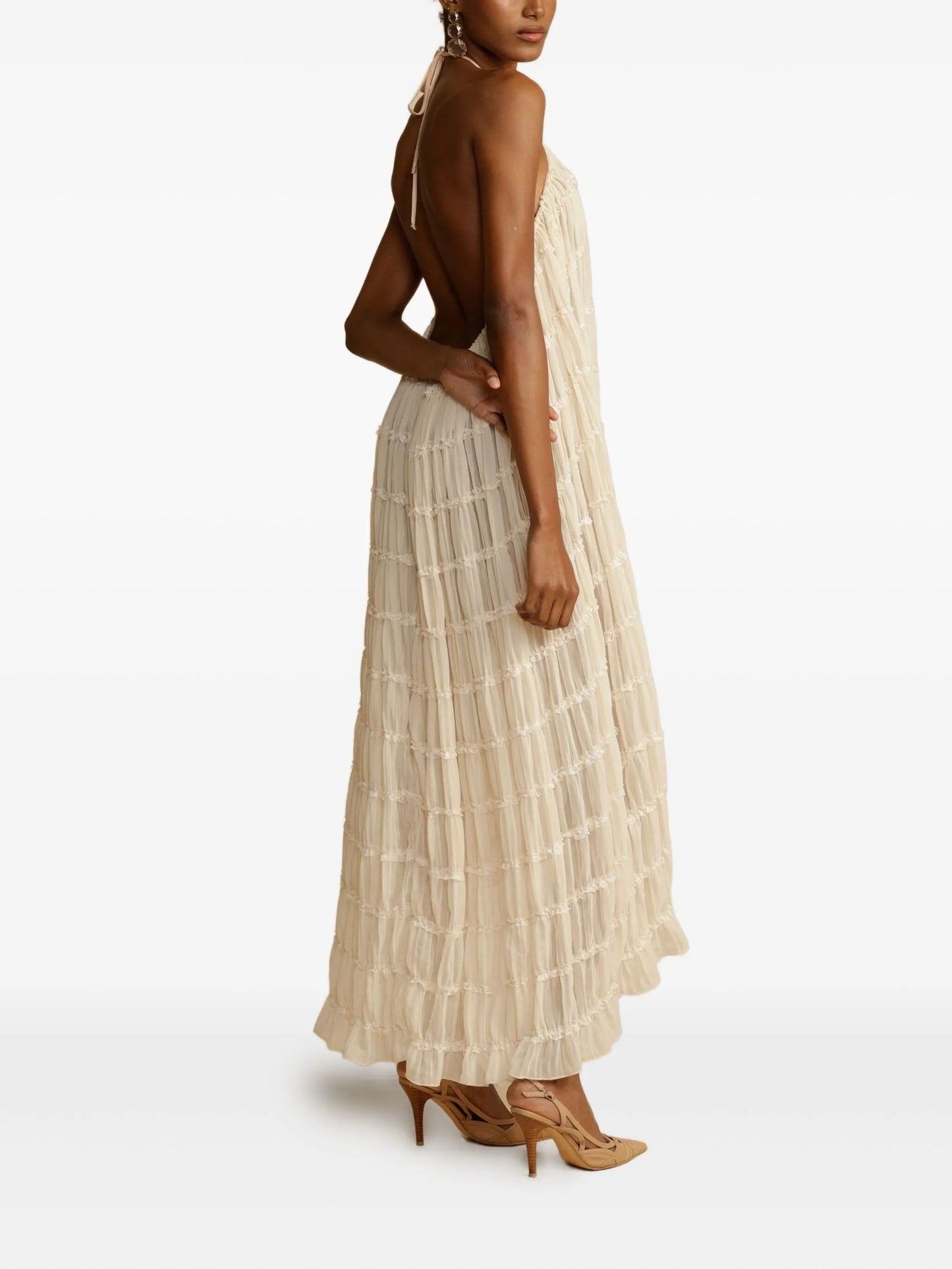 ruched halterneck juliette halter