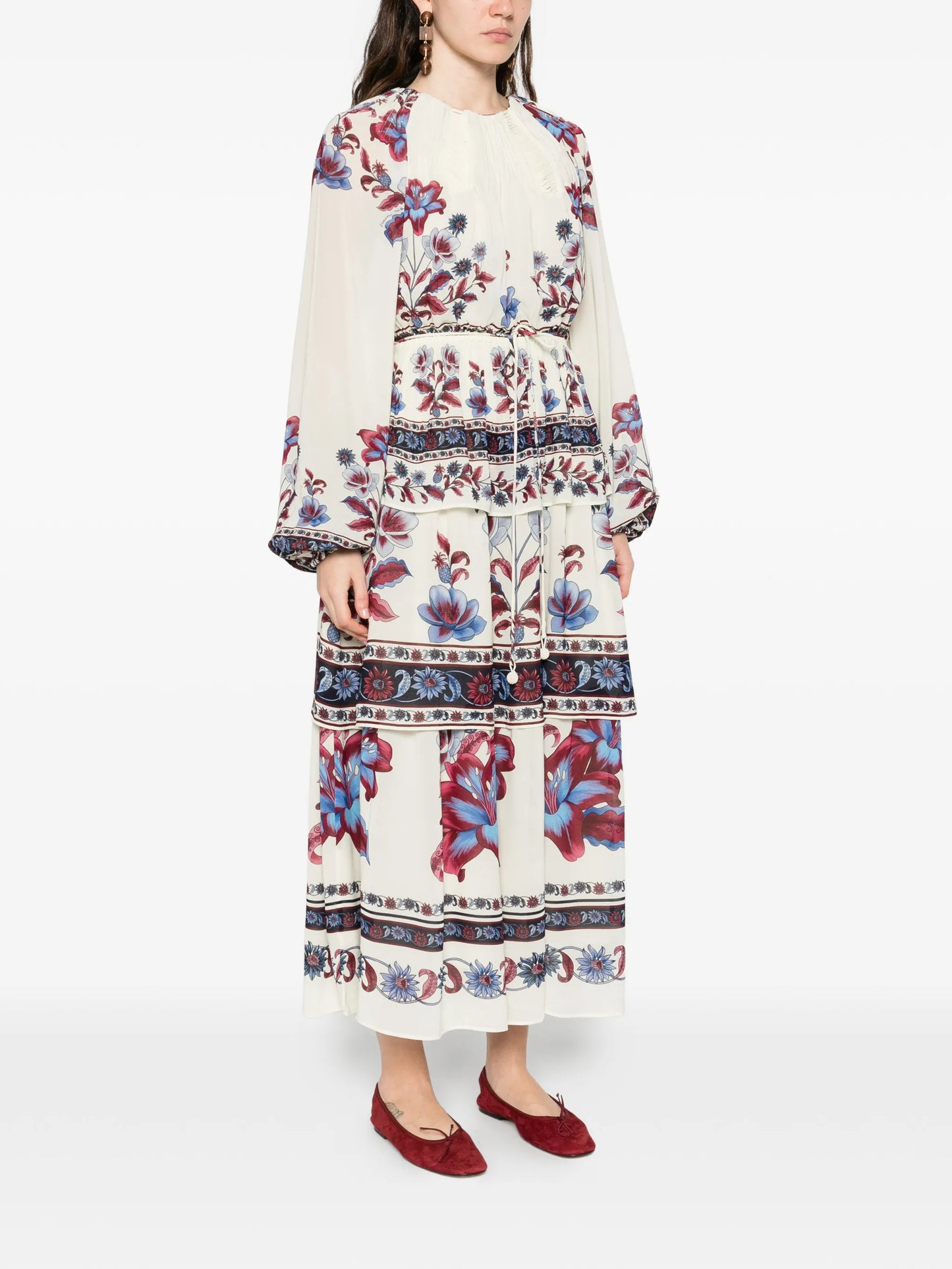 Malu Winter floral-print maxi dress