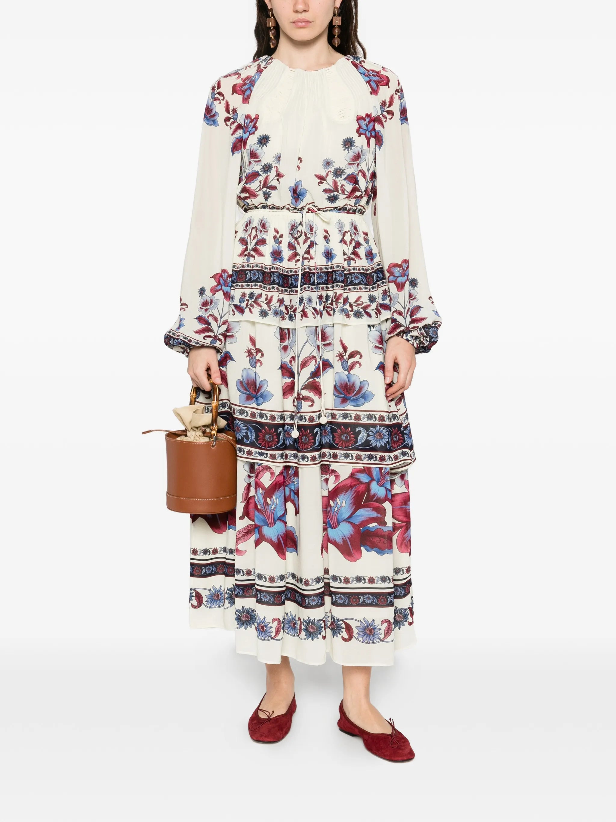 Malu Winter floral-print maxi dress