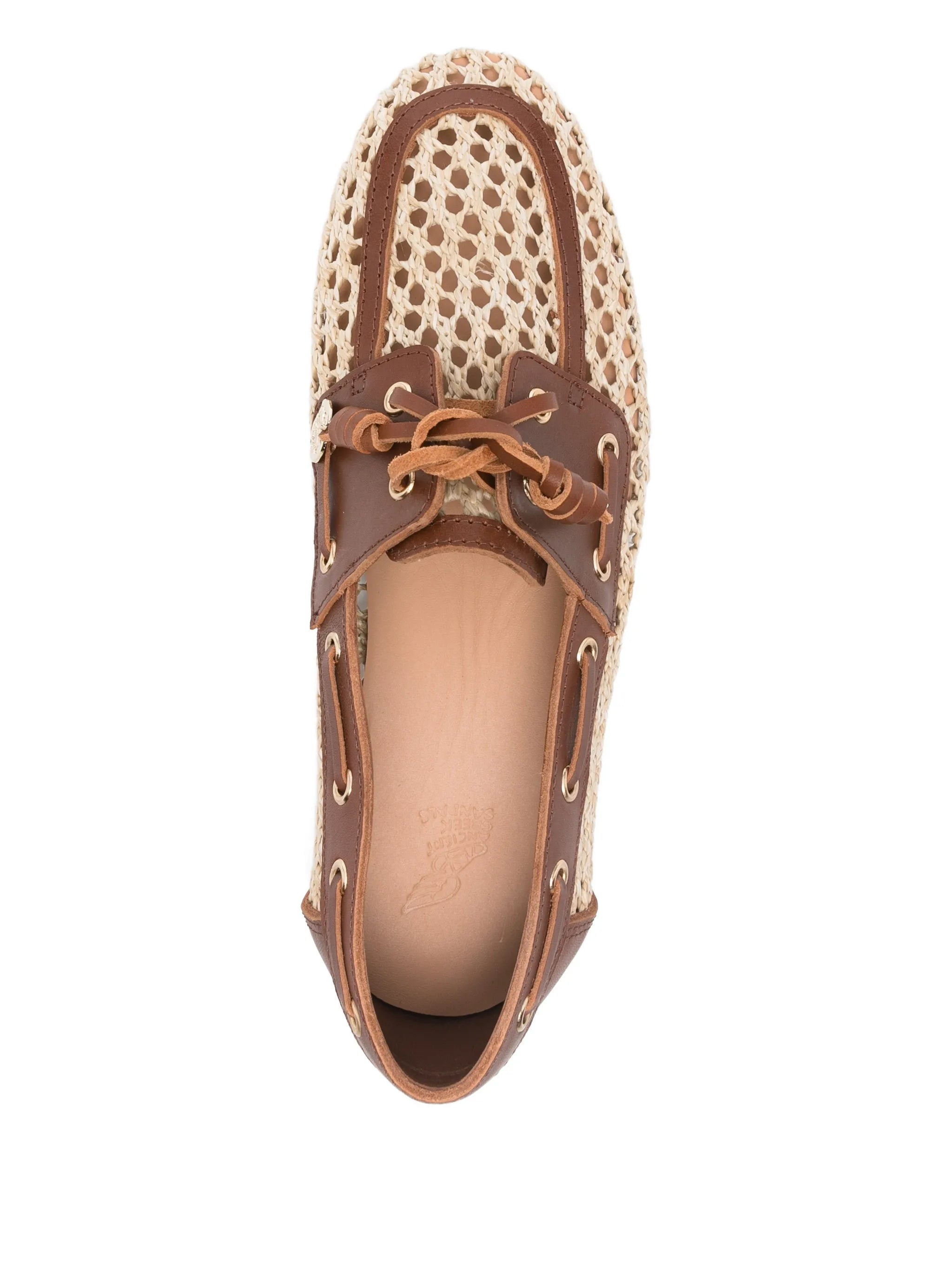 Plaria lace-up boat shoes