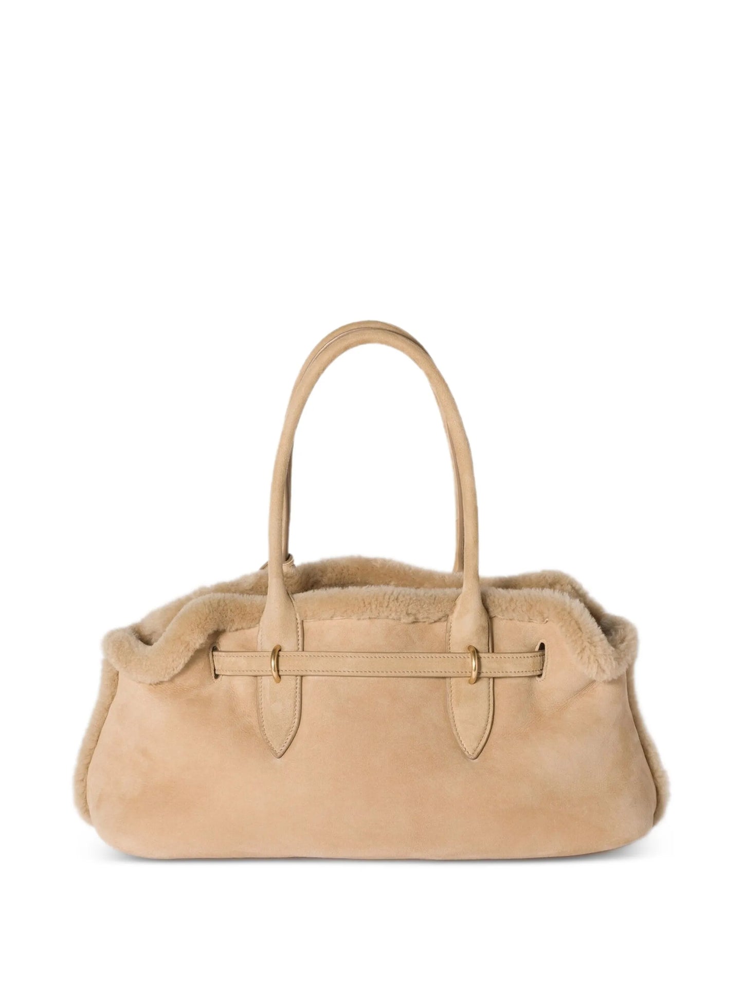 Aventure shearling tote bag