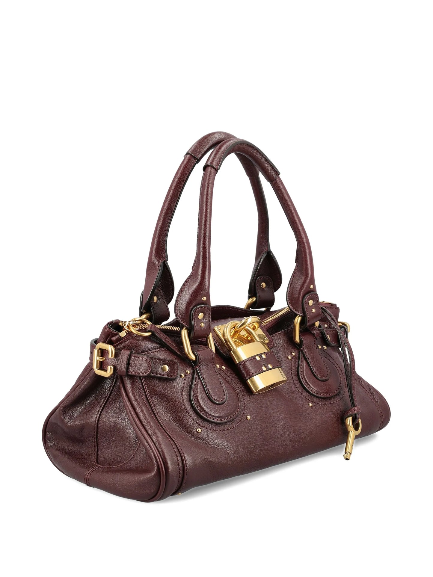 Paddington padlock-detail shoulder bag