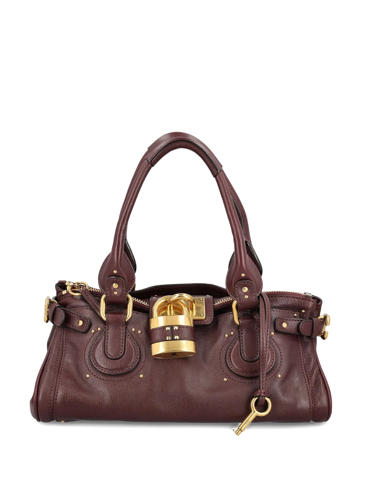 Paddington padlock-detail shoulder bag