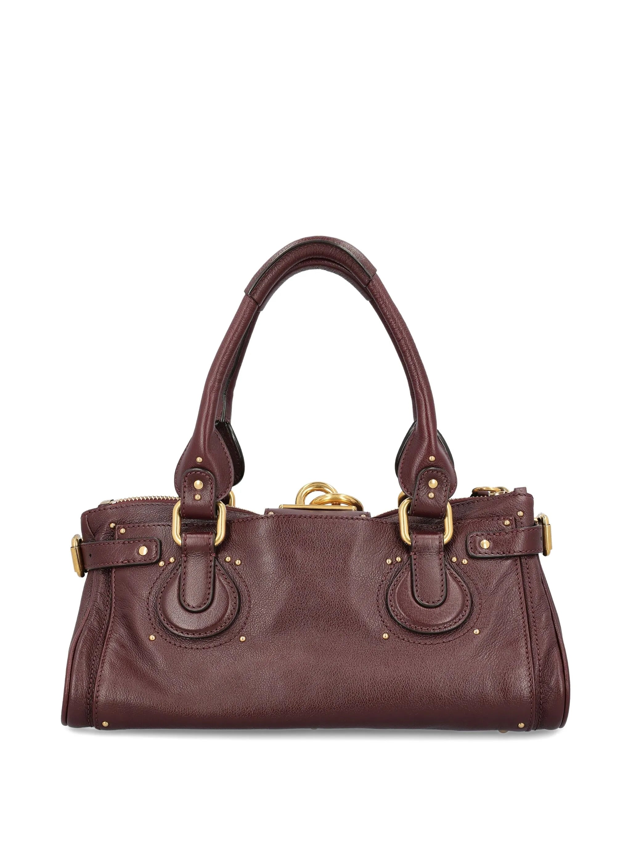 Paddington padlock-detail shoulder bag