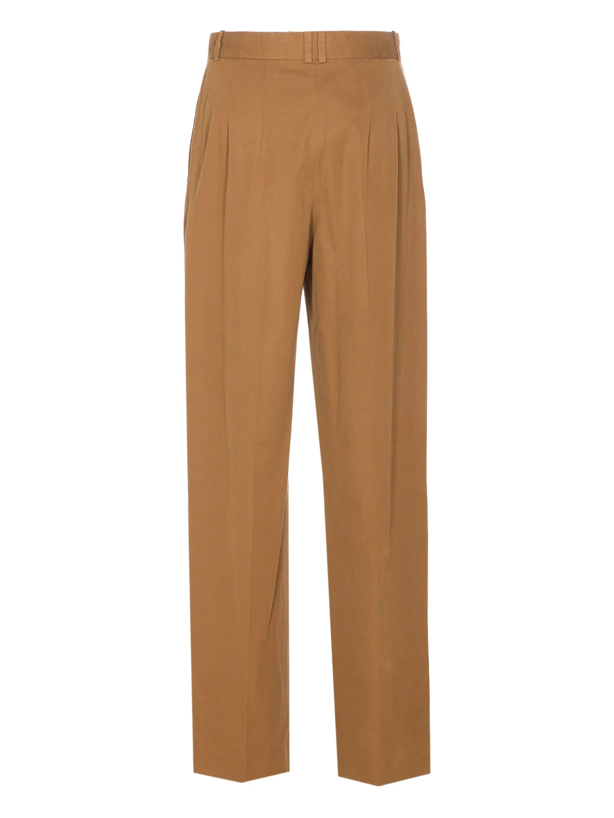 Igor button pleated trousers