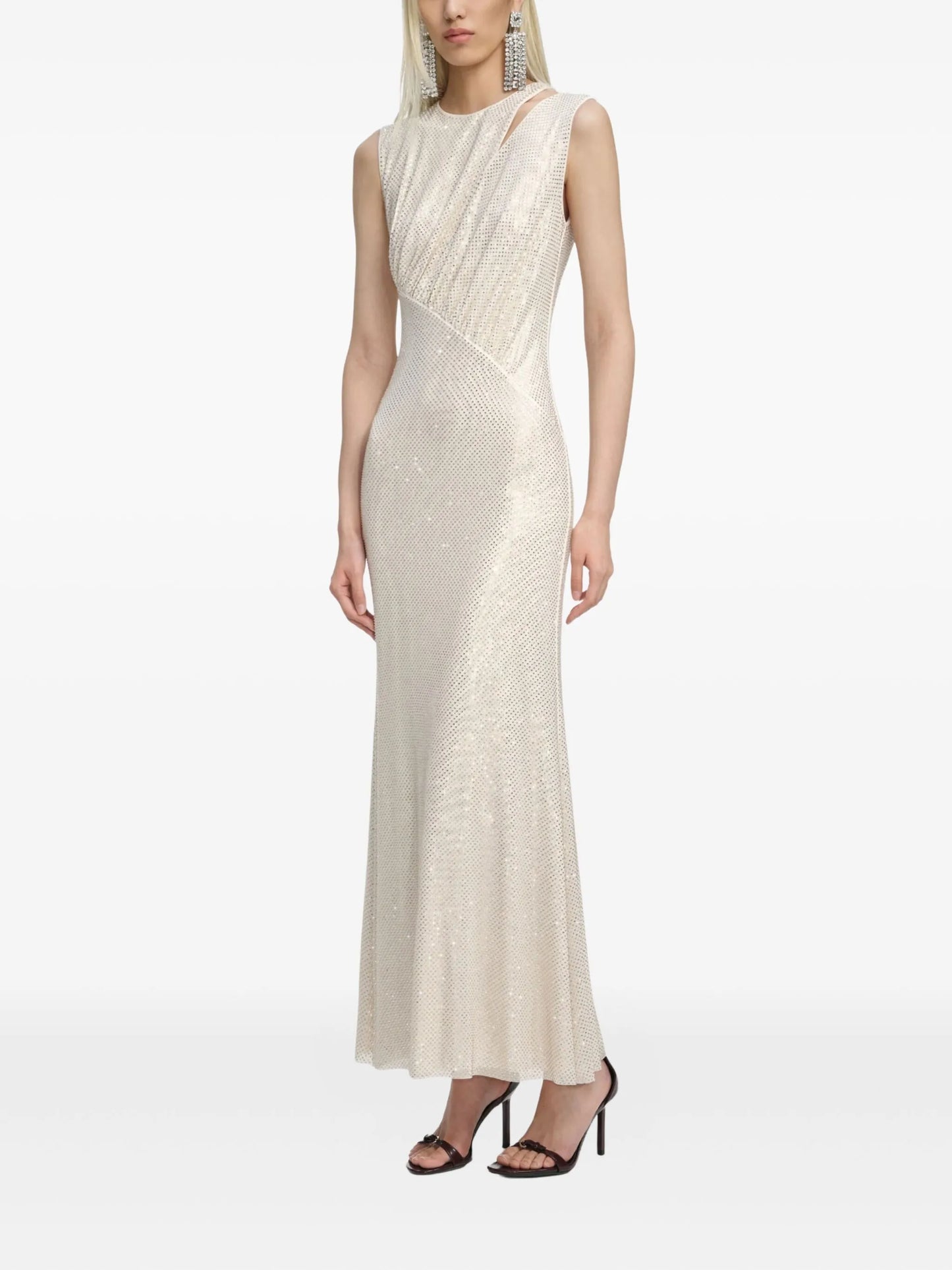 cut-out midi dress