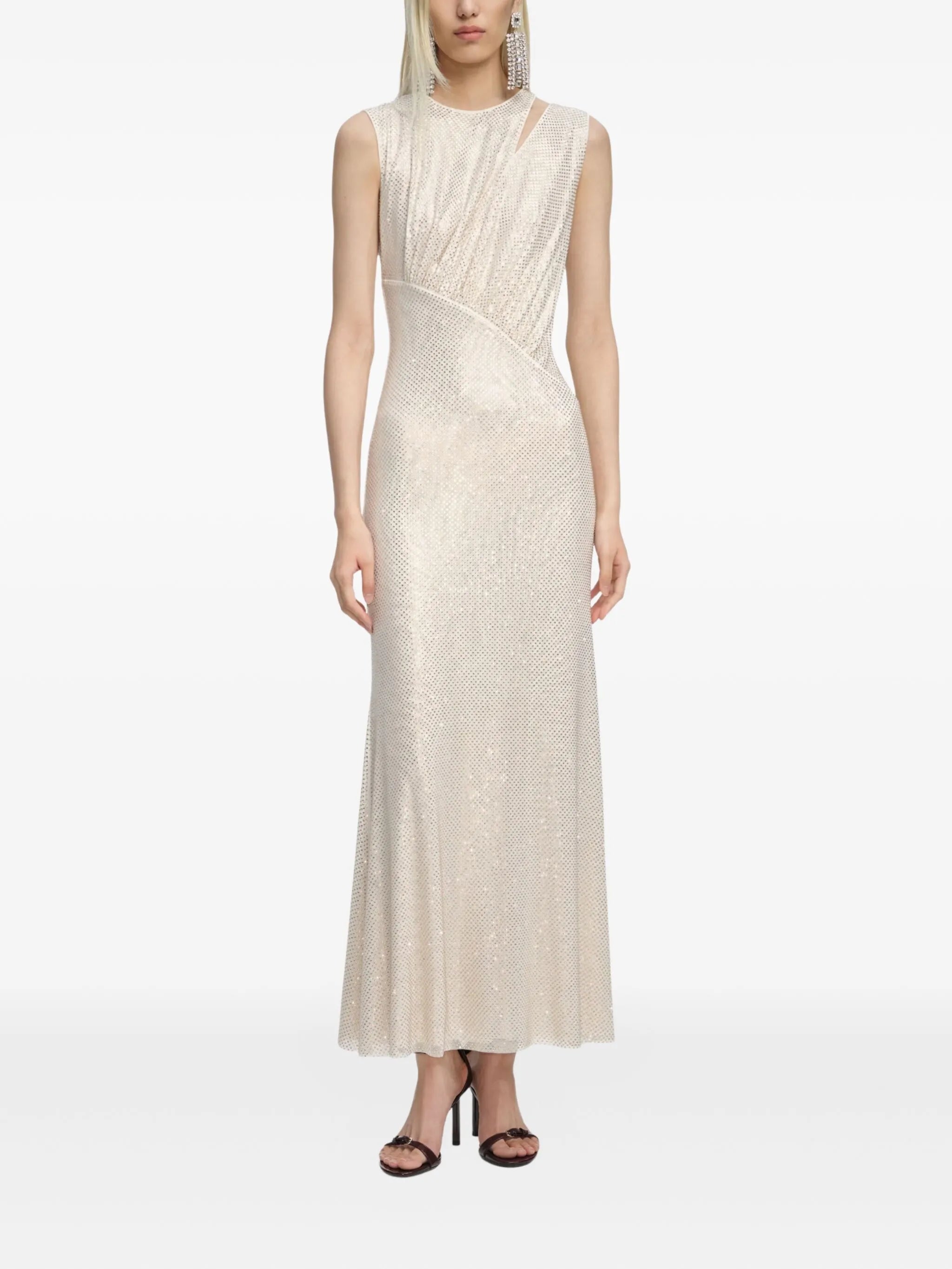 cut-out midi dress