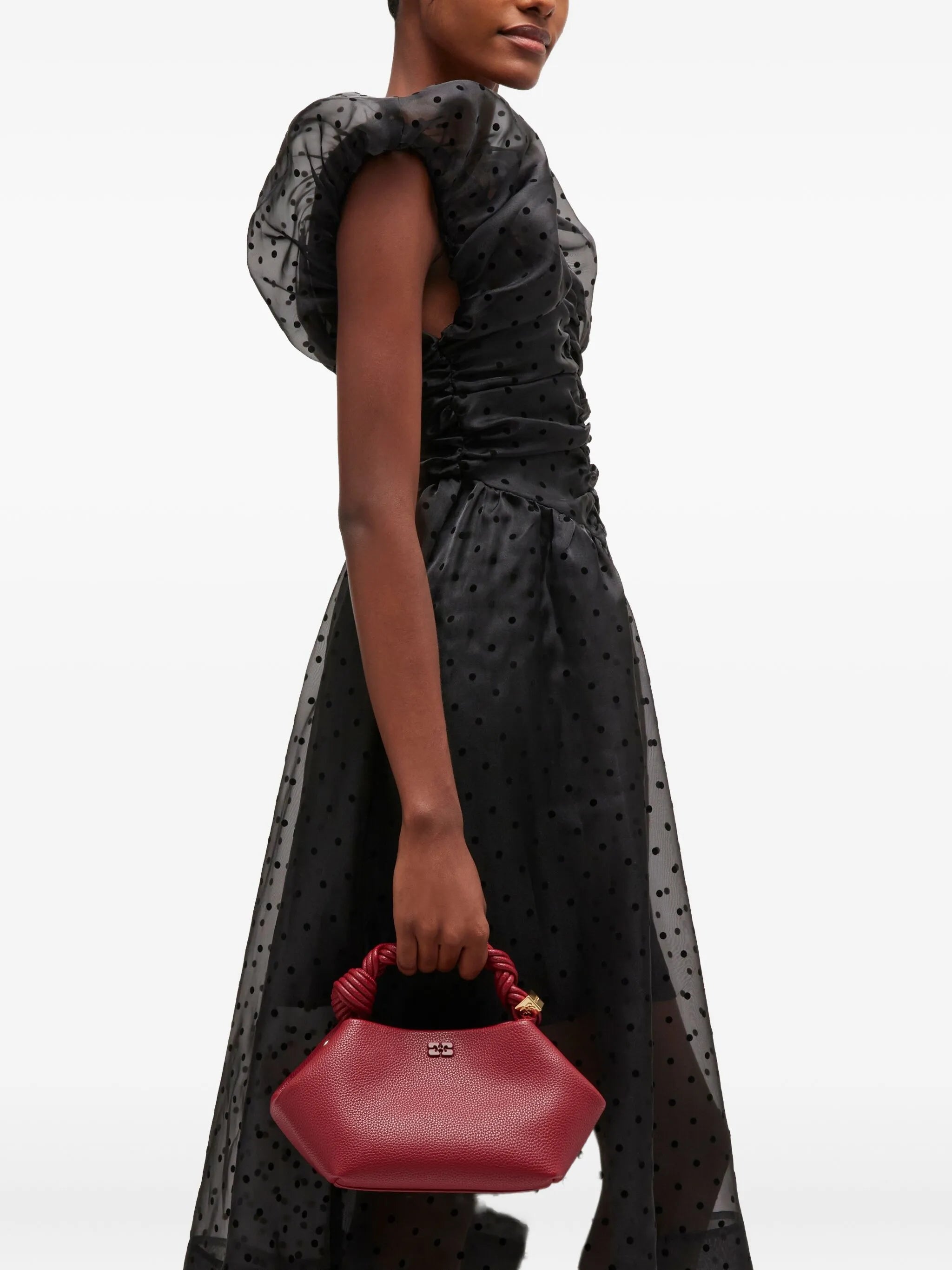 small Bou twisted-handle tote bag