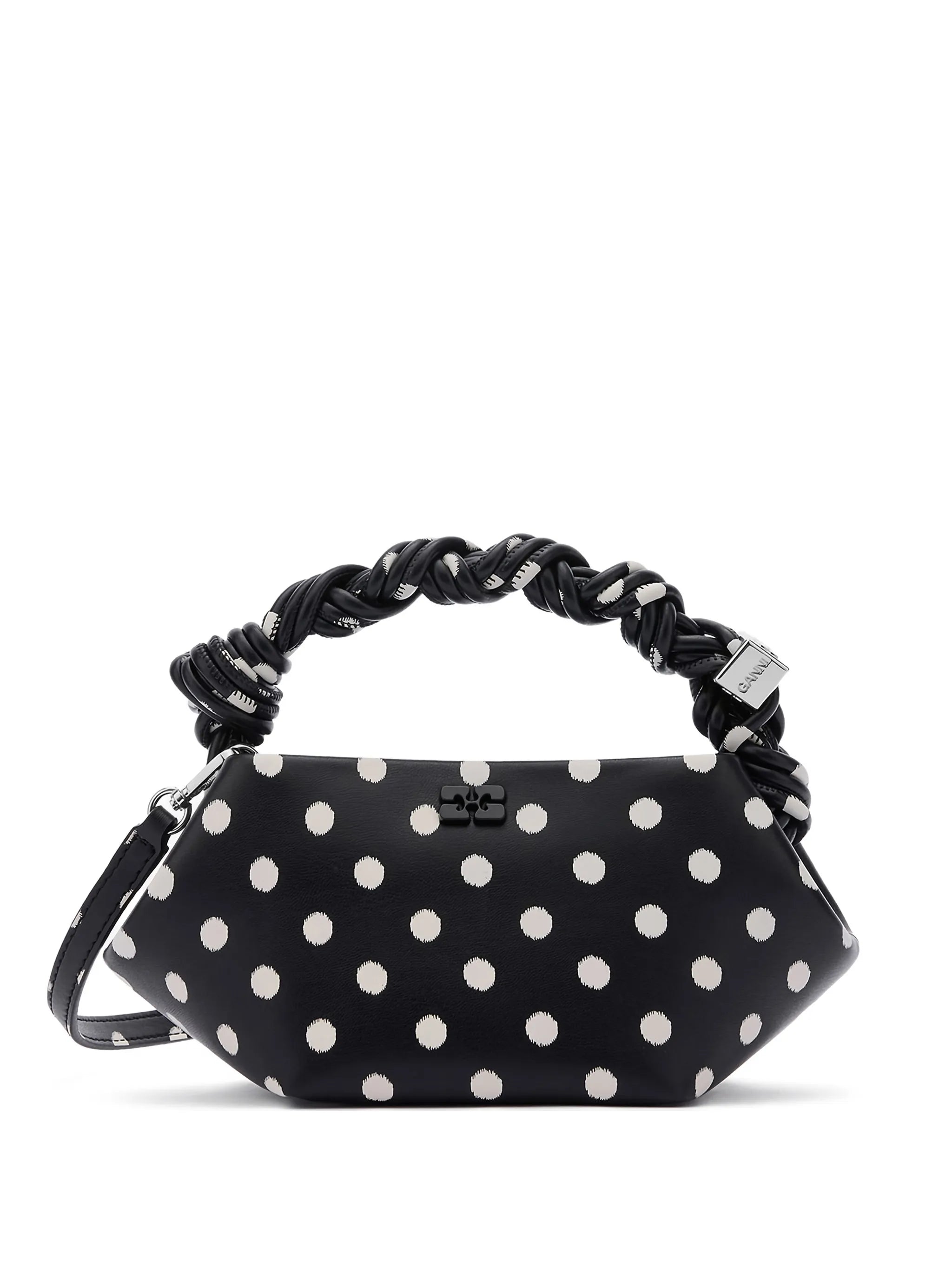 mini Bow polka-dot tote bag