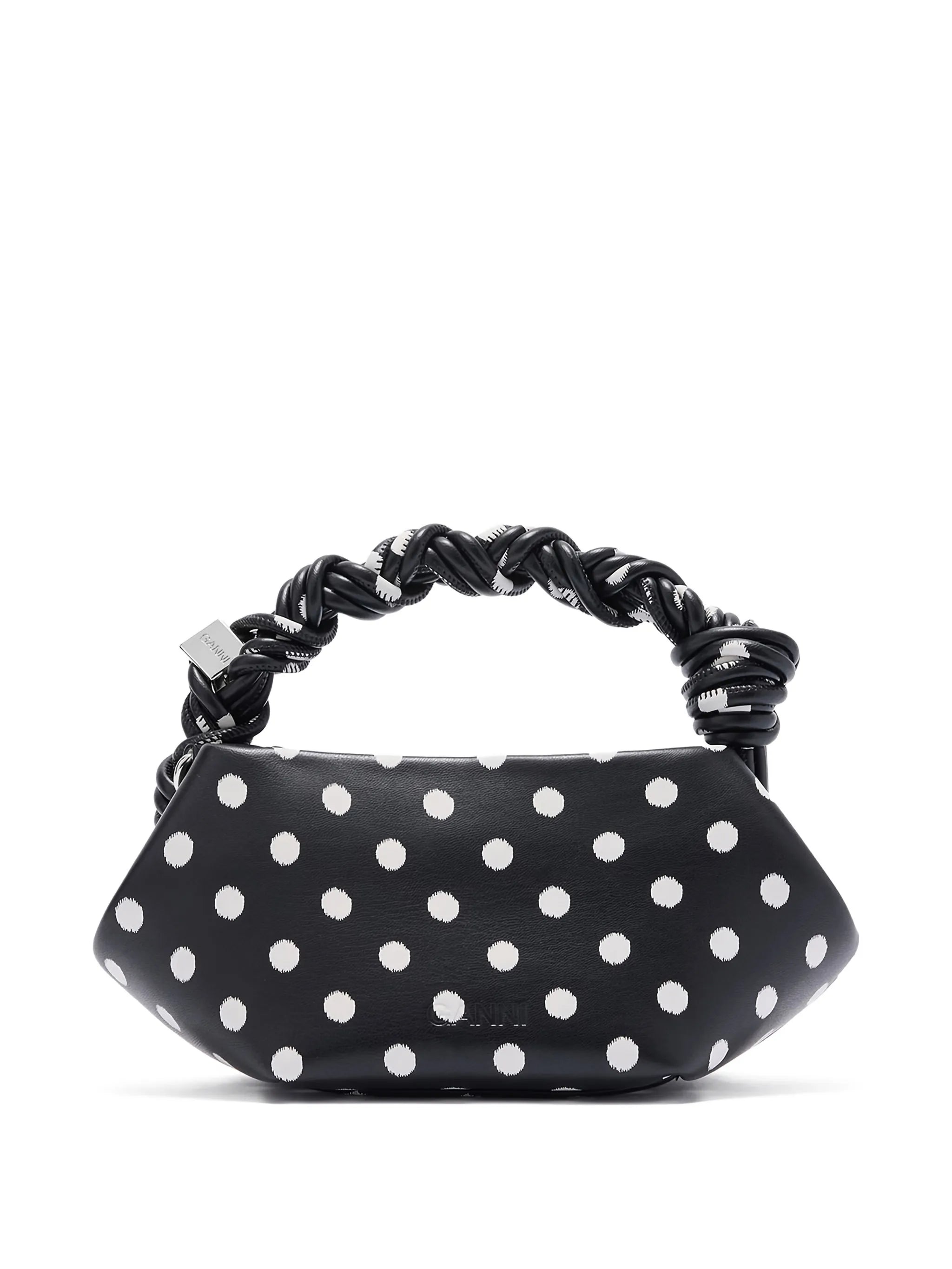 mini Bow polka-dot tote bag