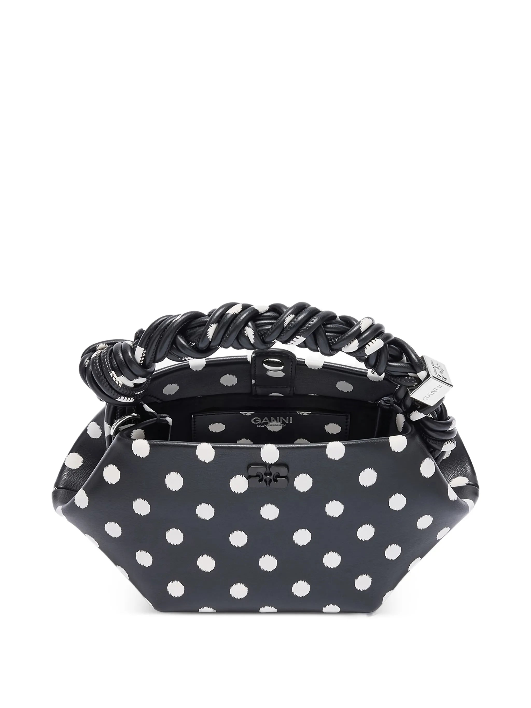 mini Bow polka-dot tote bag