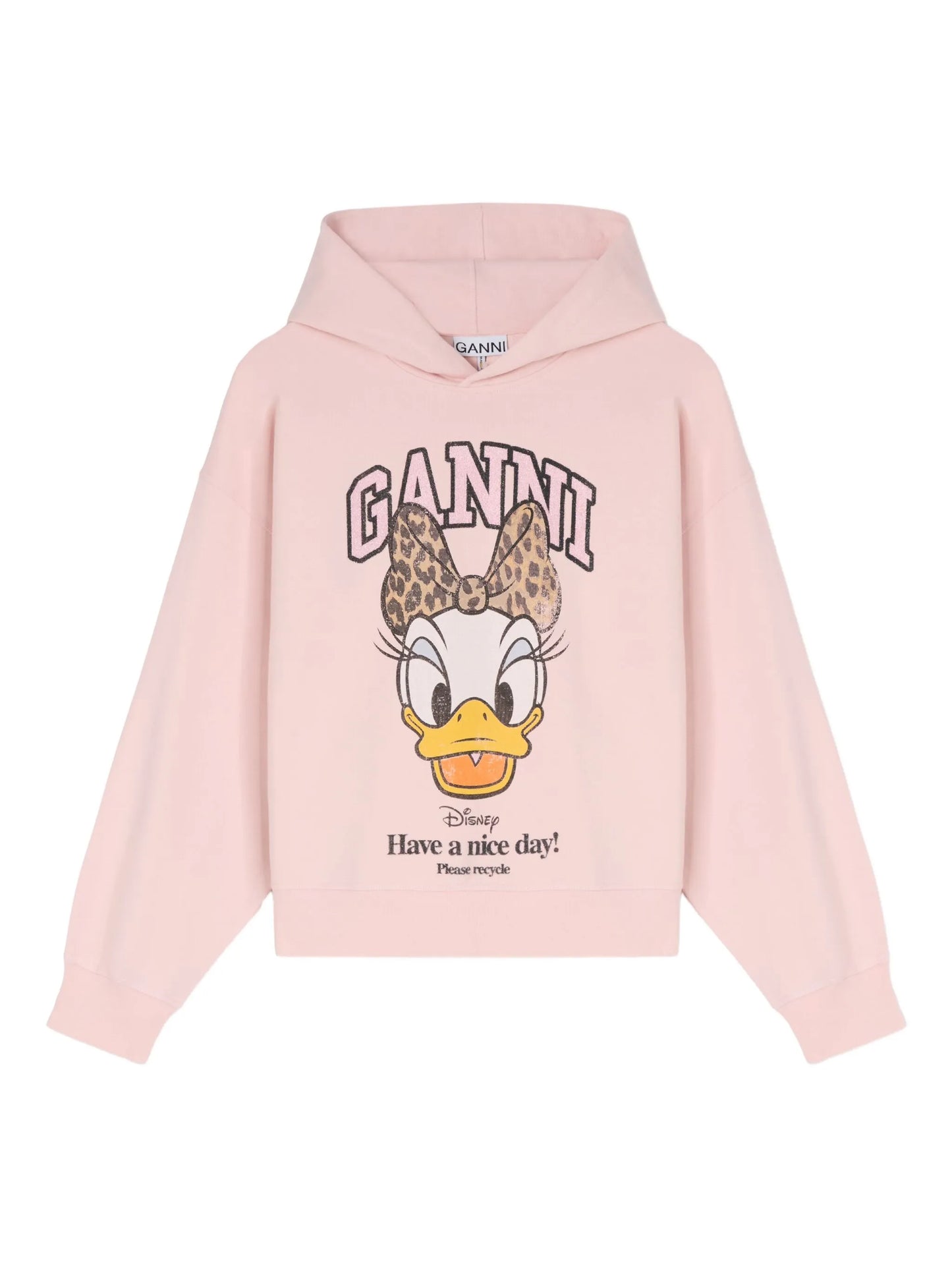 x Disney graphic cropped hoodie