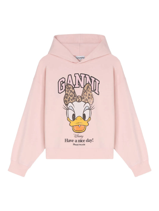 x Disney graphic cropped hoodie