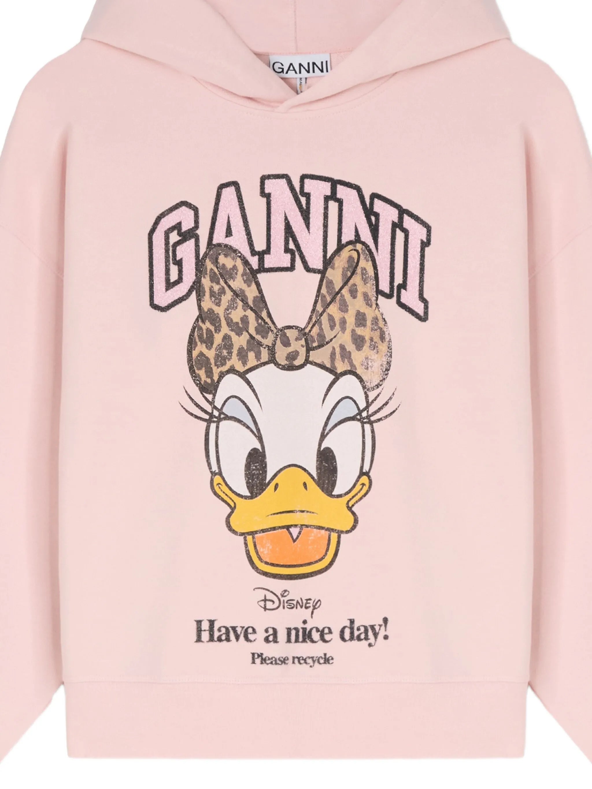 x Disney graphic cropped hoodie