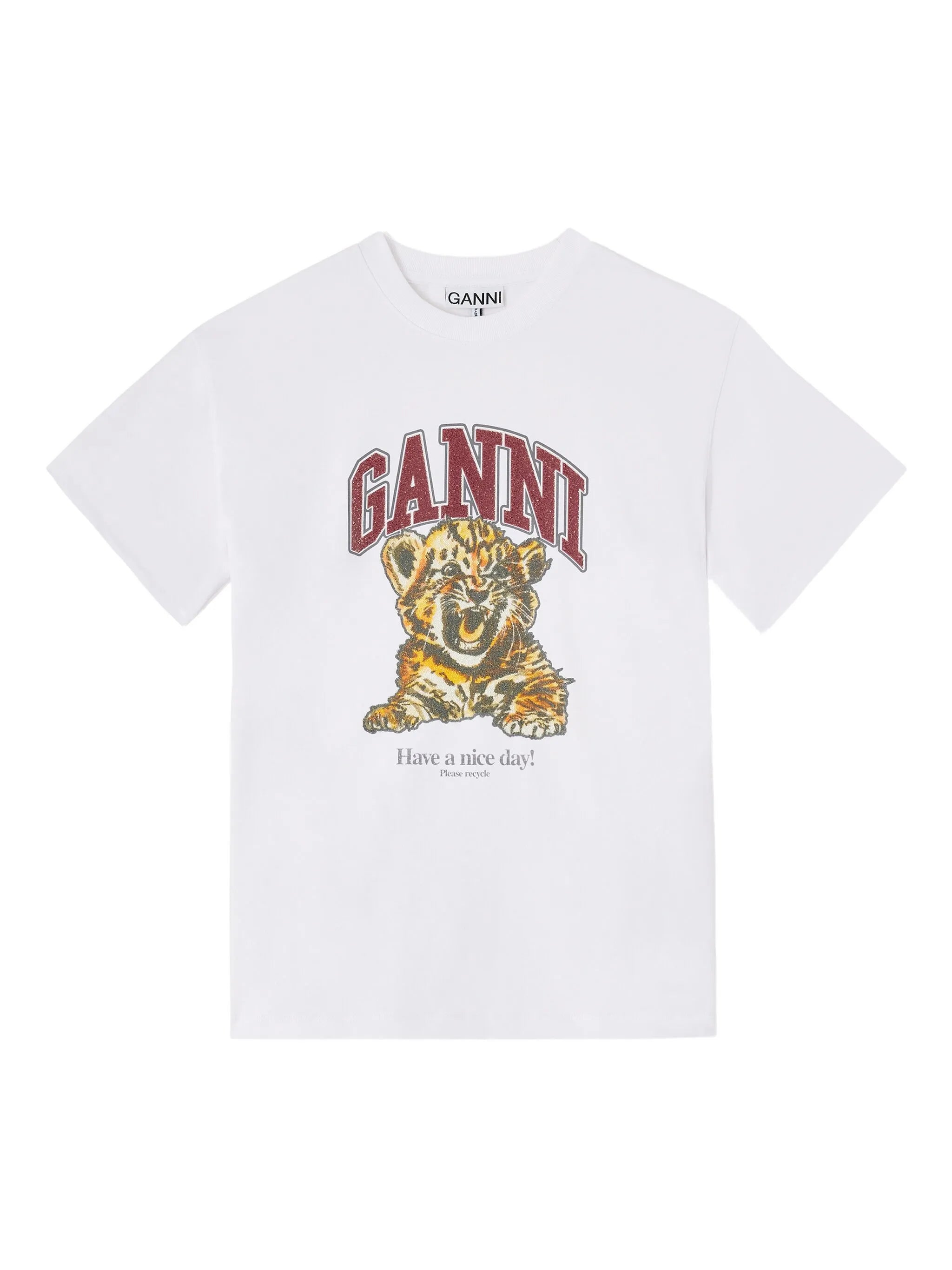 white T-shirt