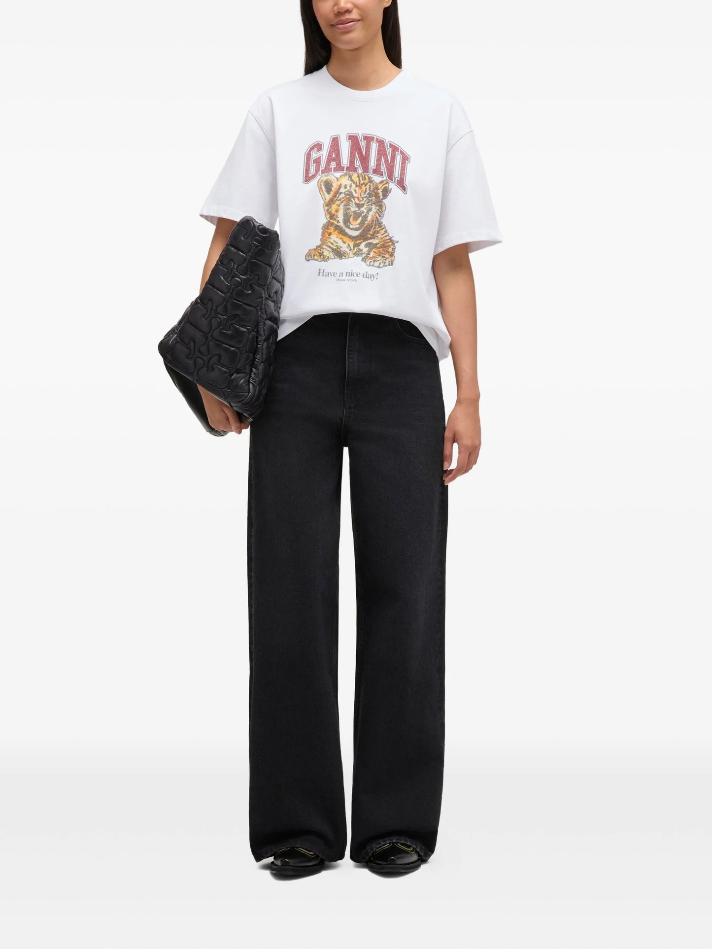 graphic-print T-shirt