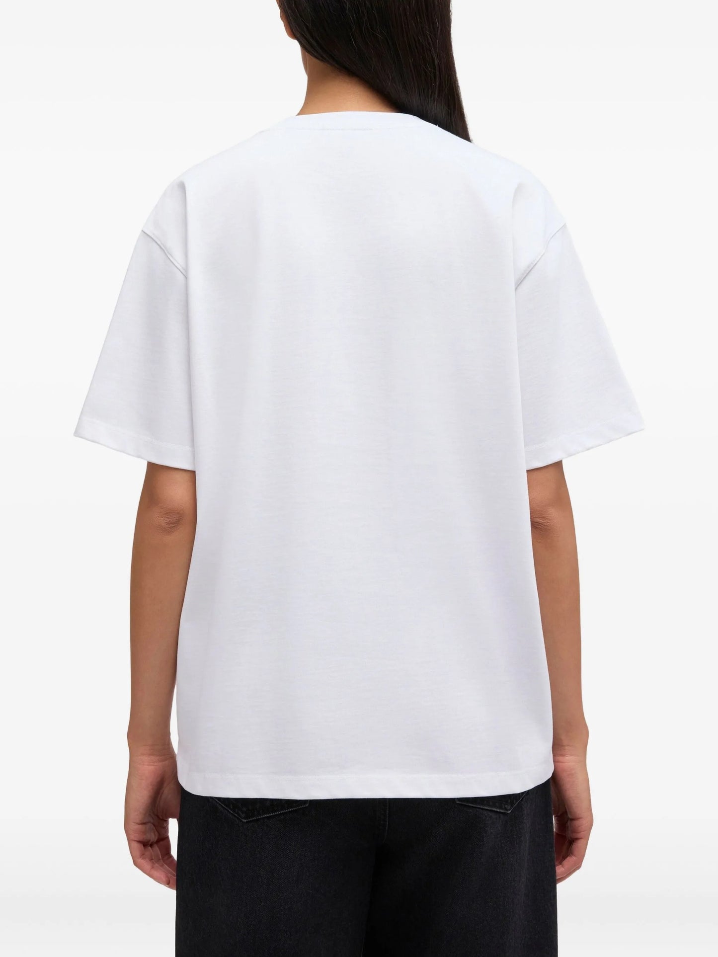 white T-shirt