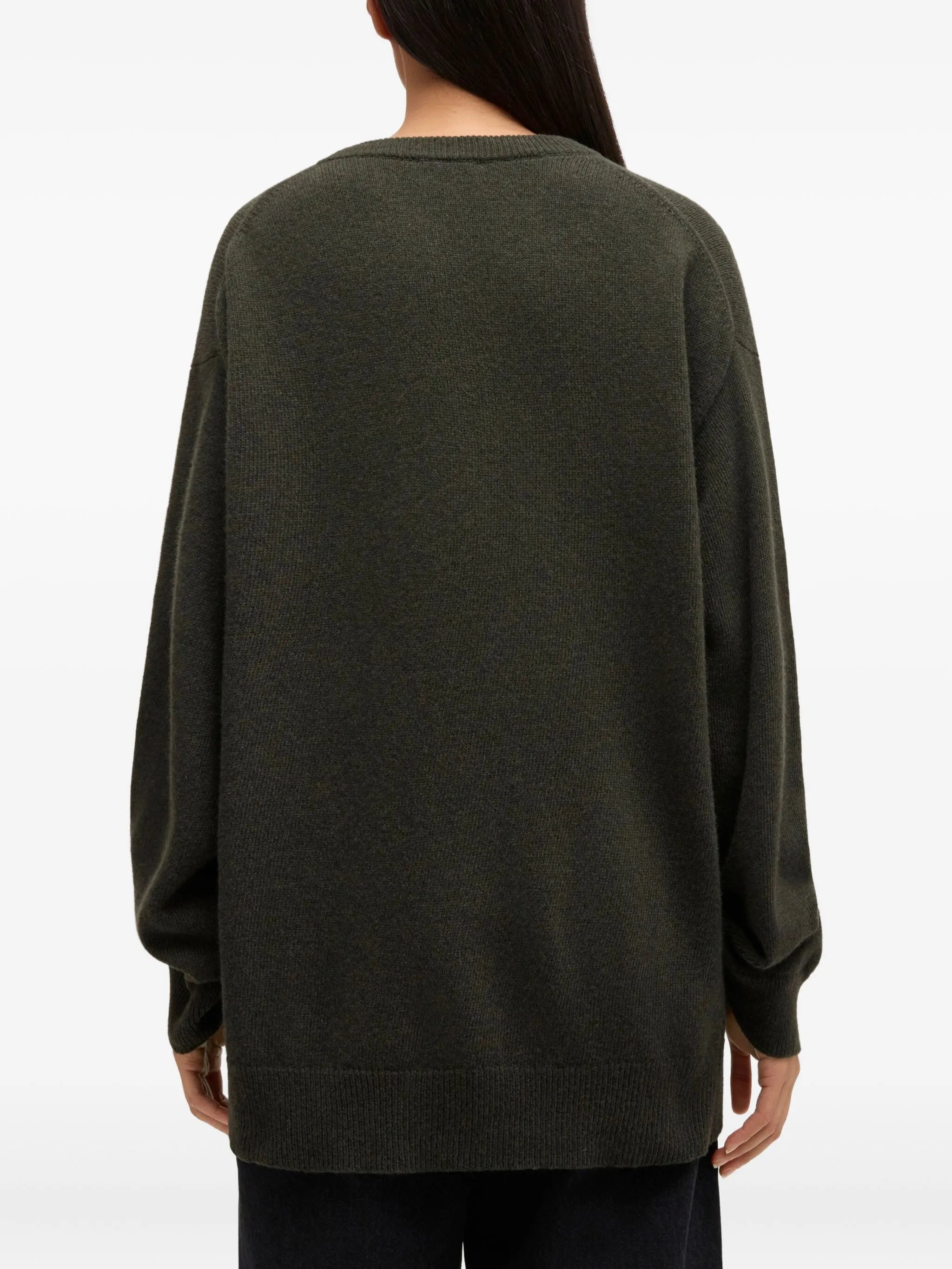 oversized graphic sweater