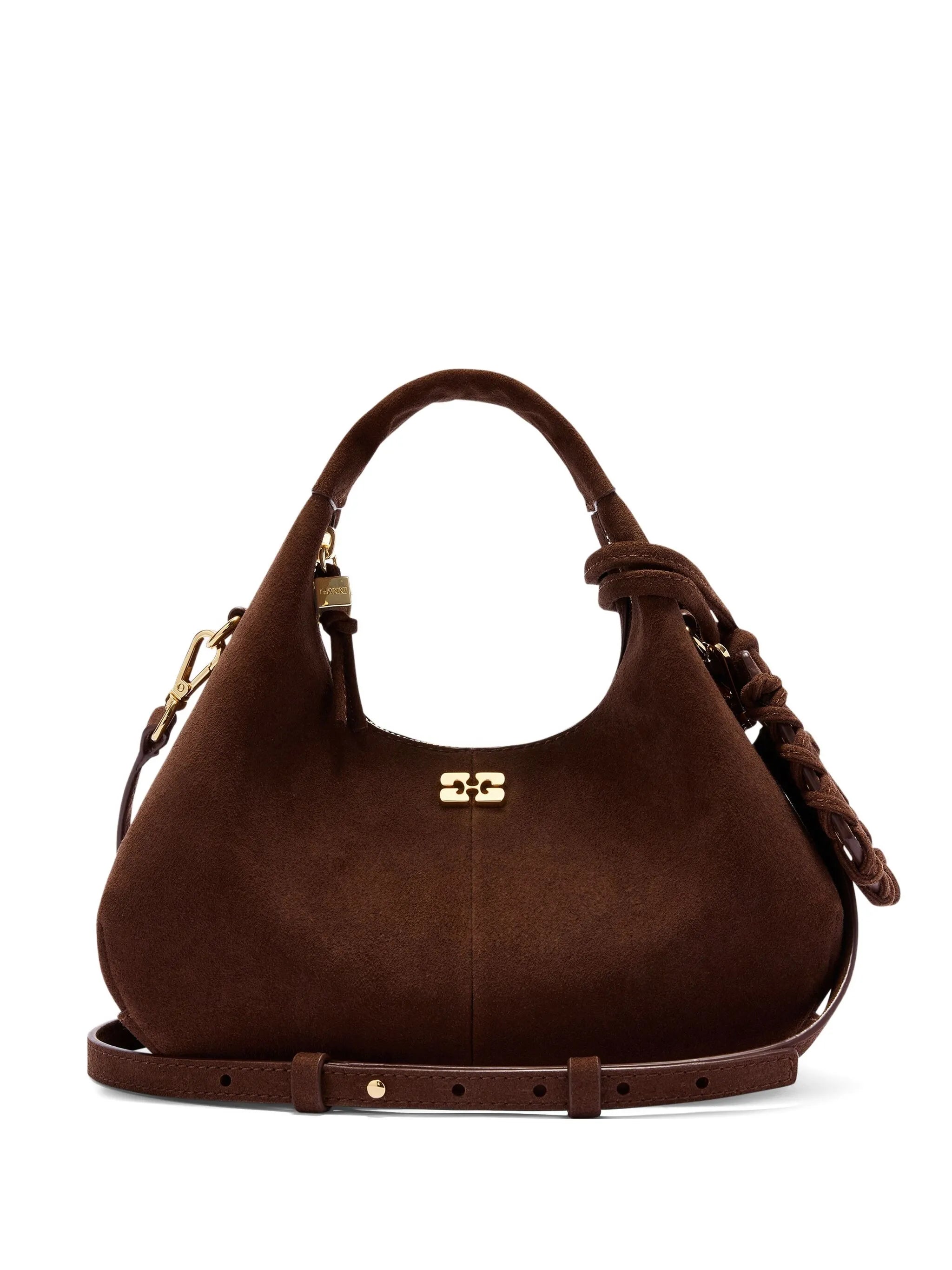 mini suede tote bag