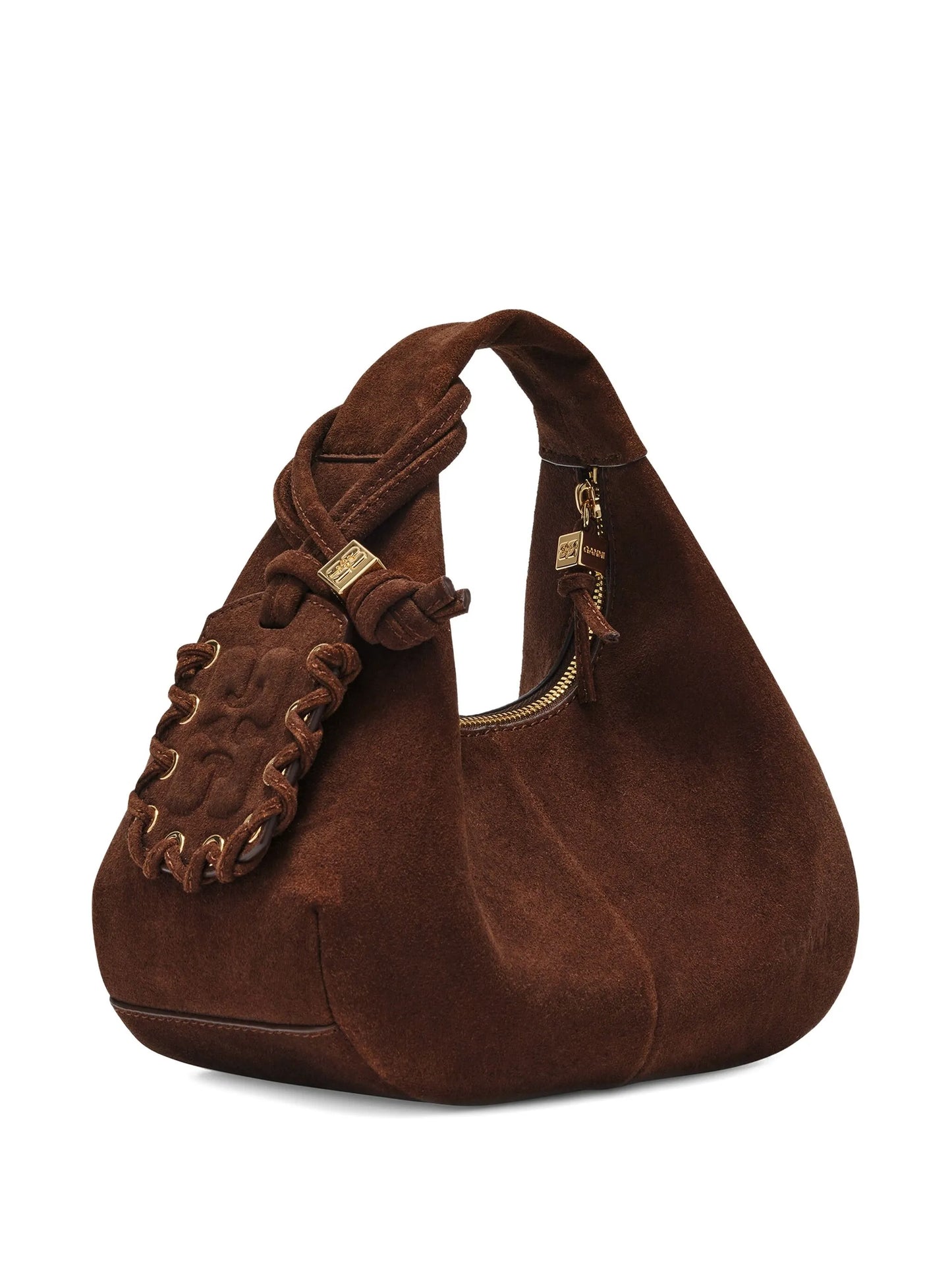 mini suede tote bag