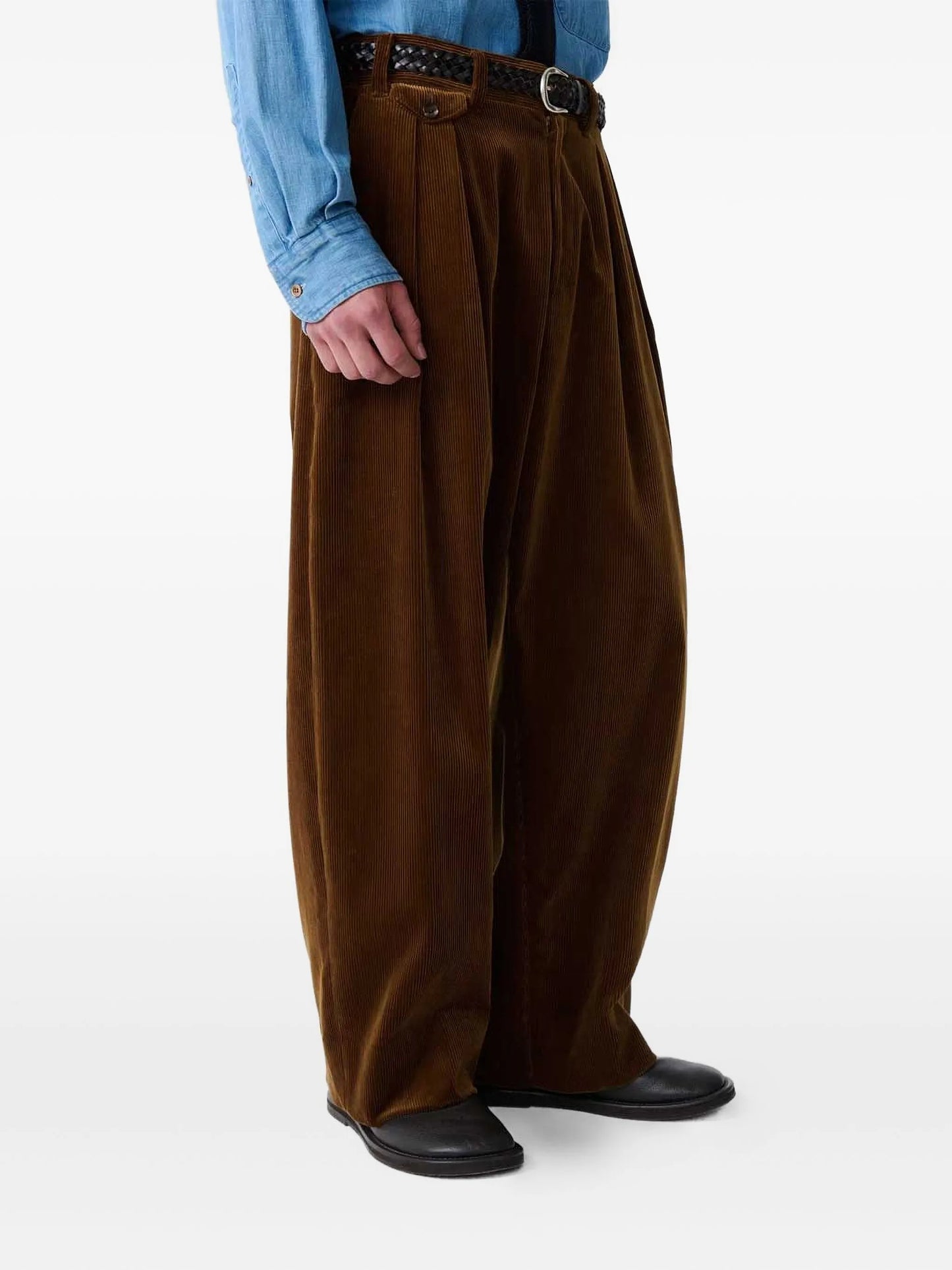 xBEAMS Plus cotton trousers
