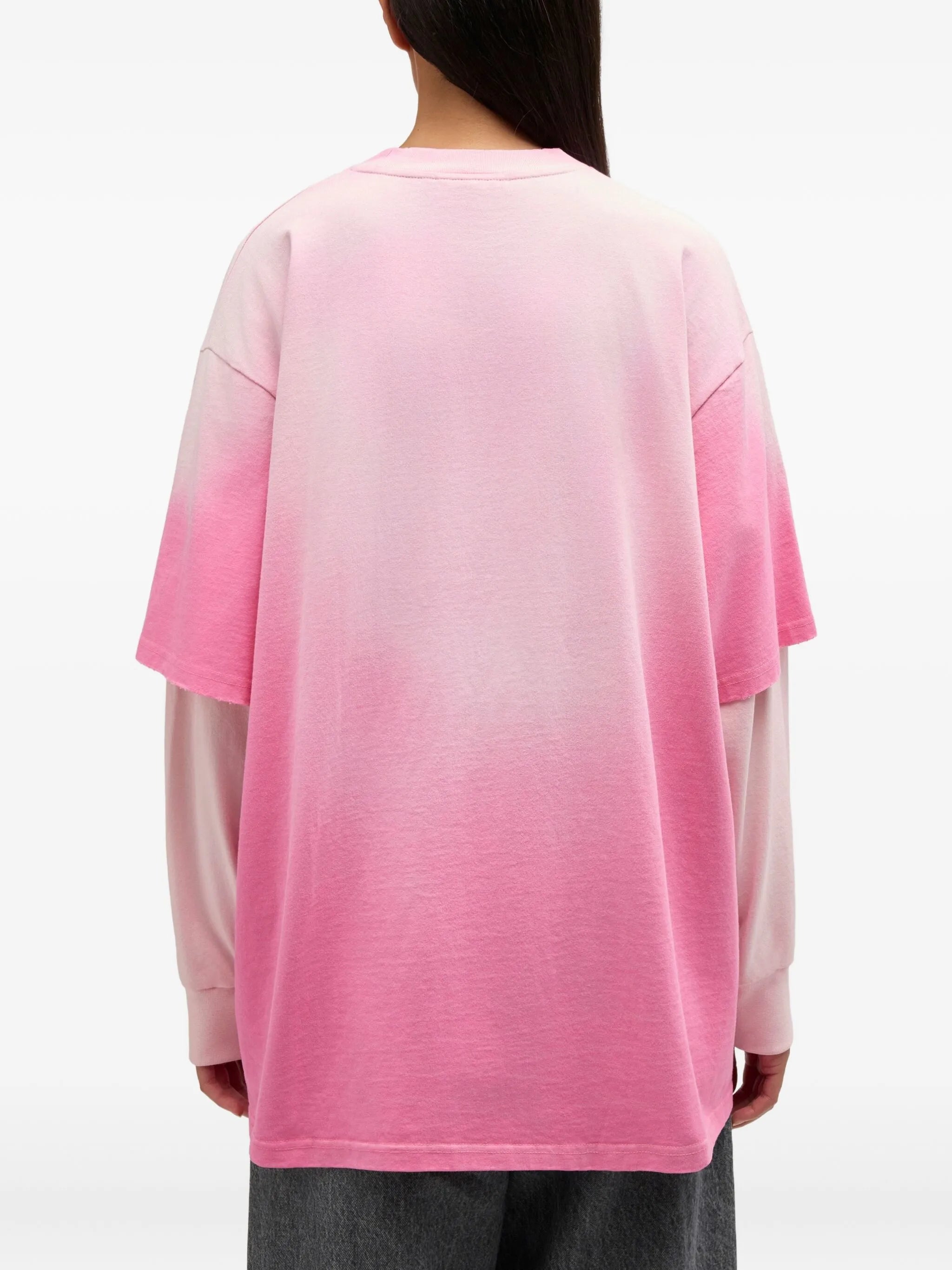 washed jersey long-sleeve T-shirt