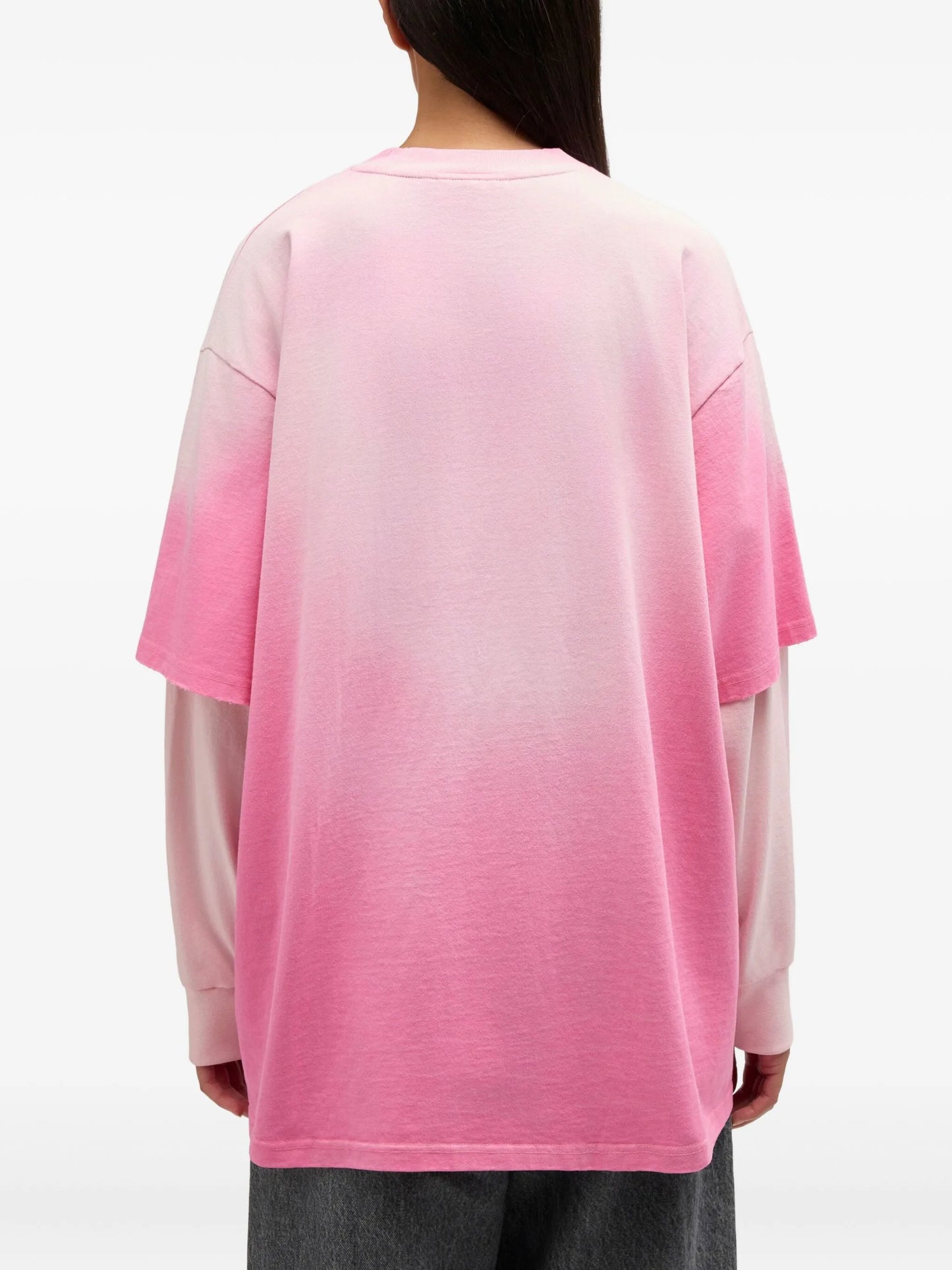 washed jersey long-sleeve T-shirt