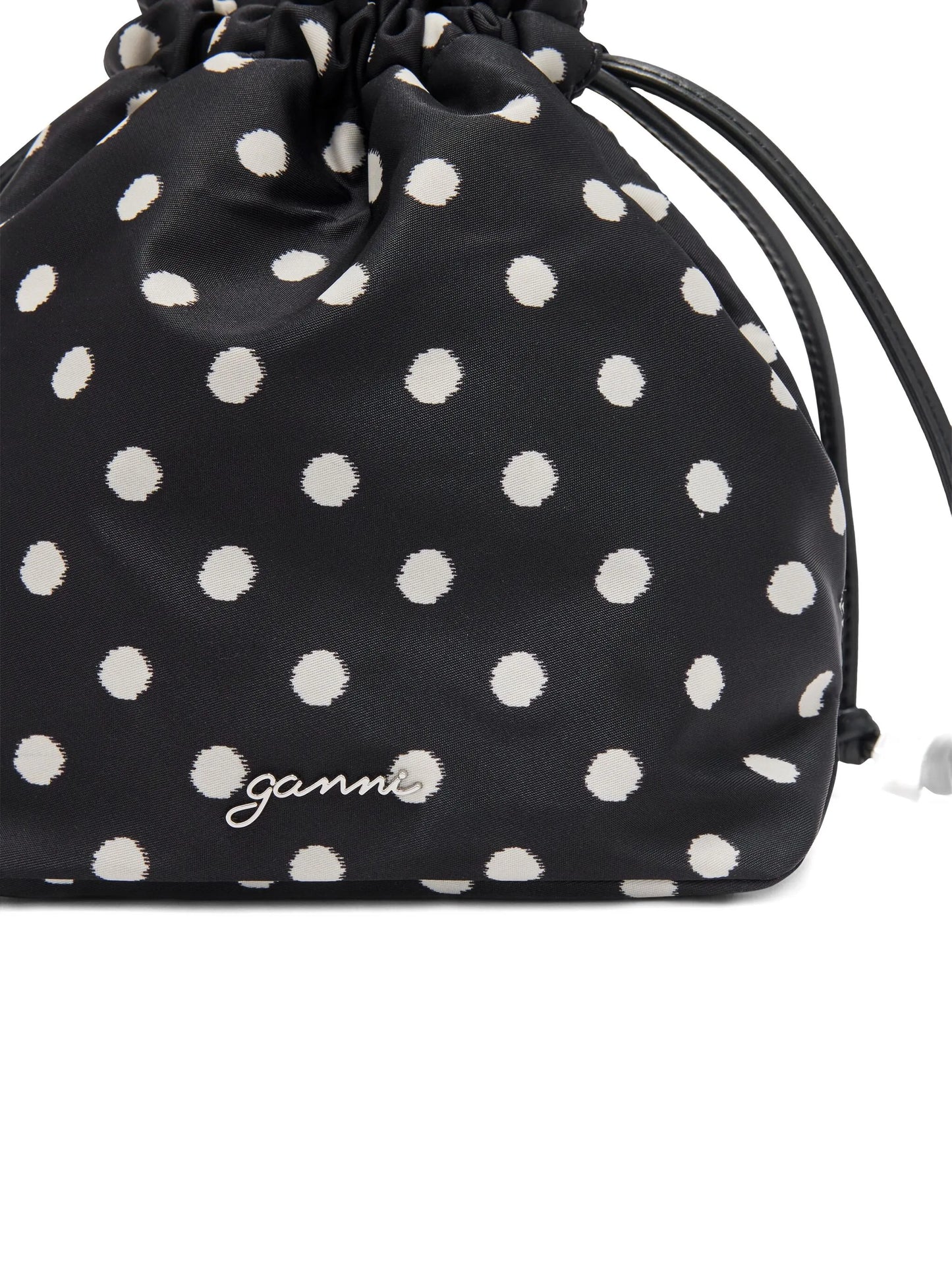 Bou polka dot bucket bag
