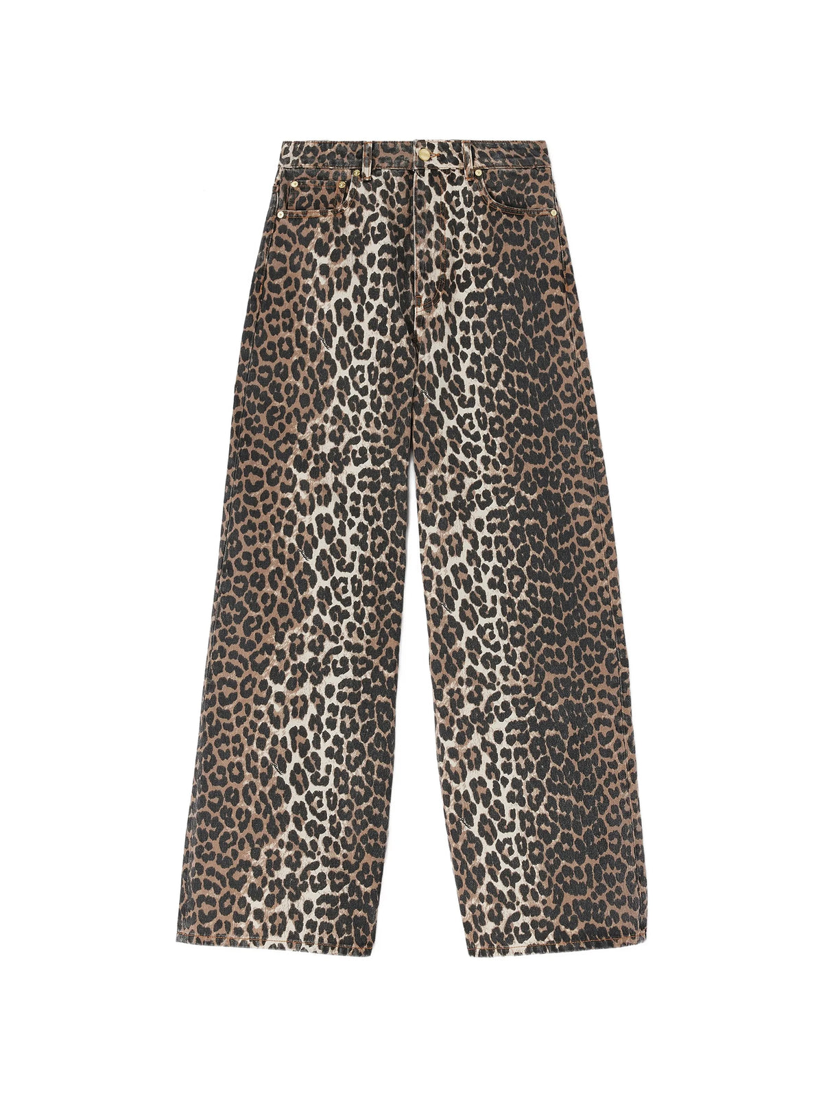Lari jeans in leopard print