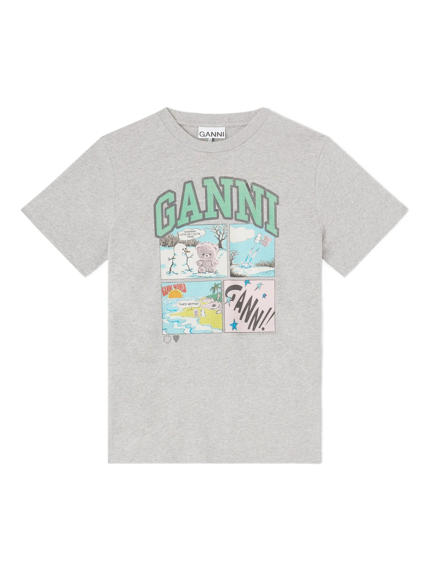 graphic-print T-shirt
