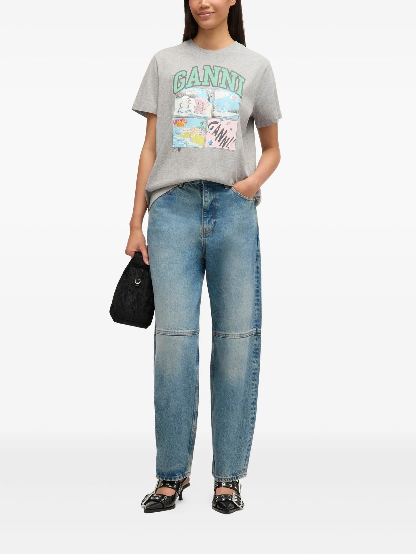 graphic-print T-shirt