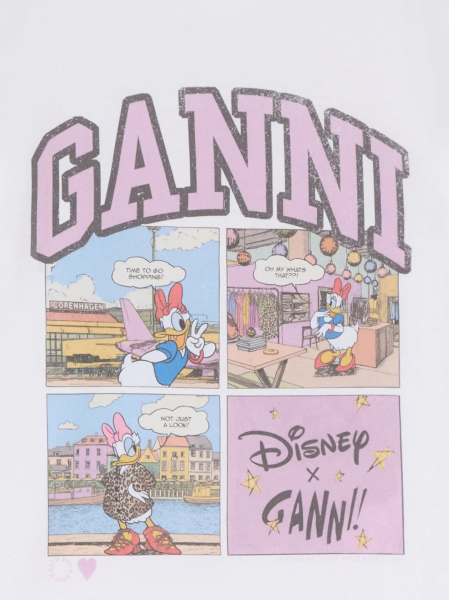 x Disney print T-shirt