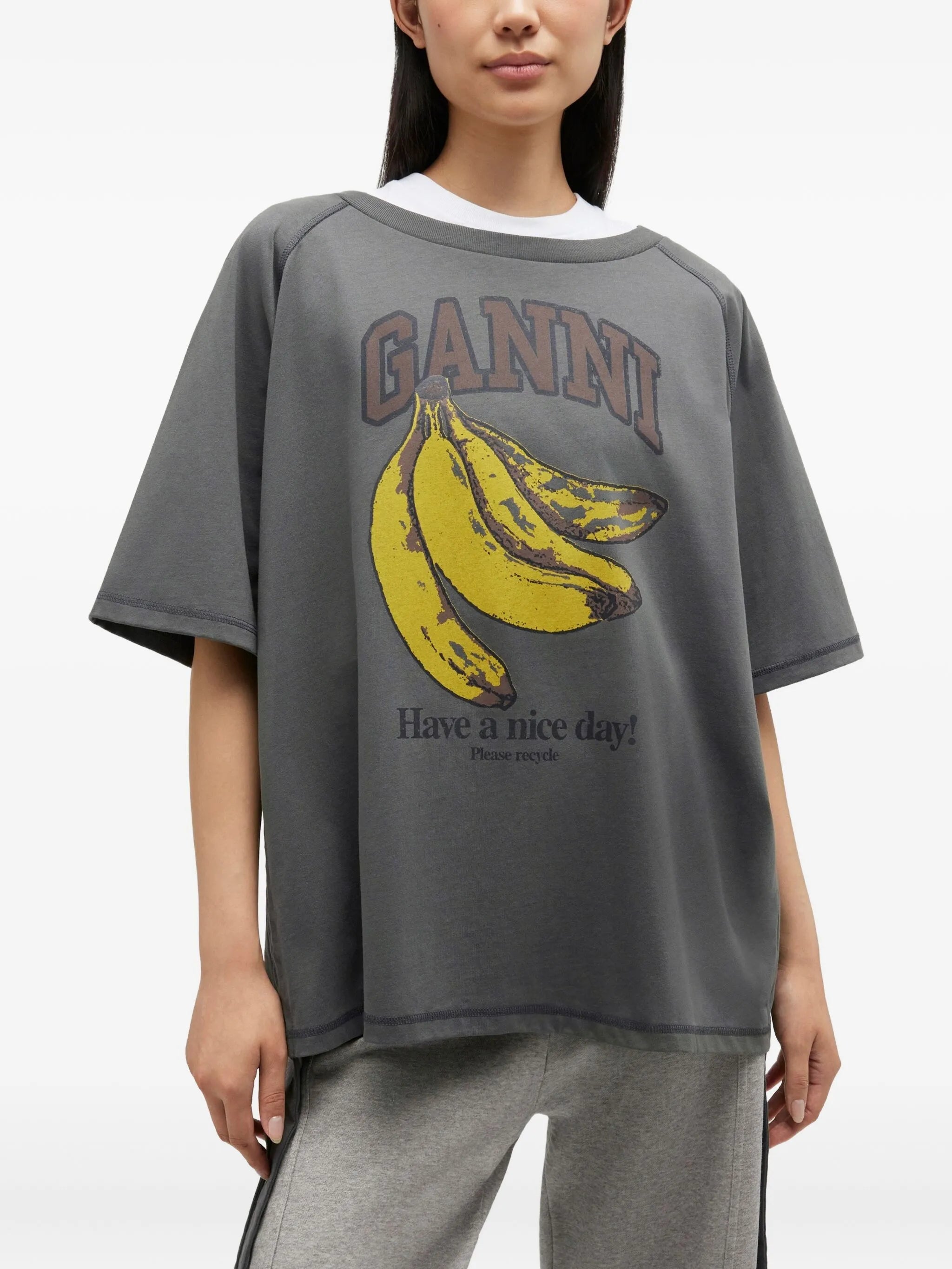 grey banana T-shirt