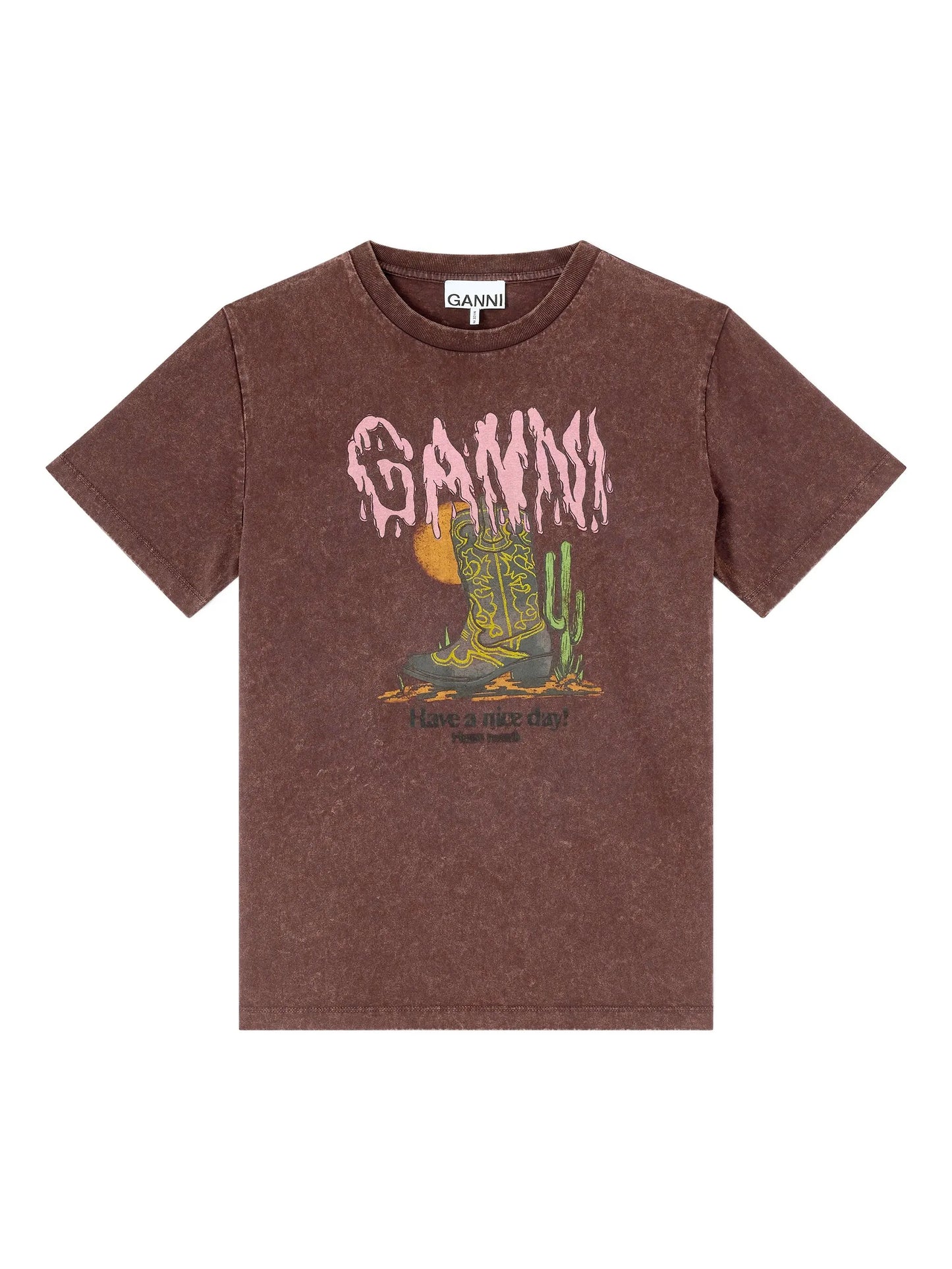 graphic-print T-shirt