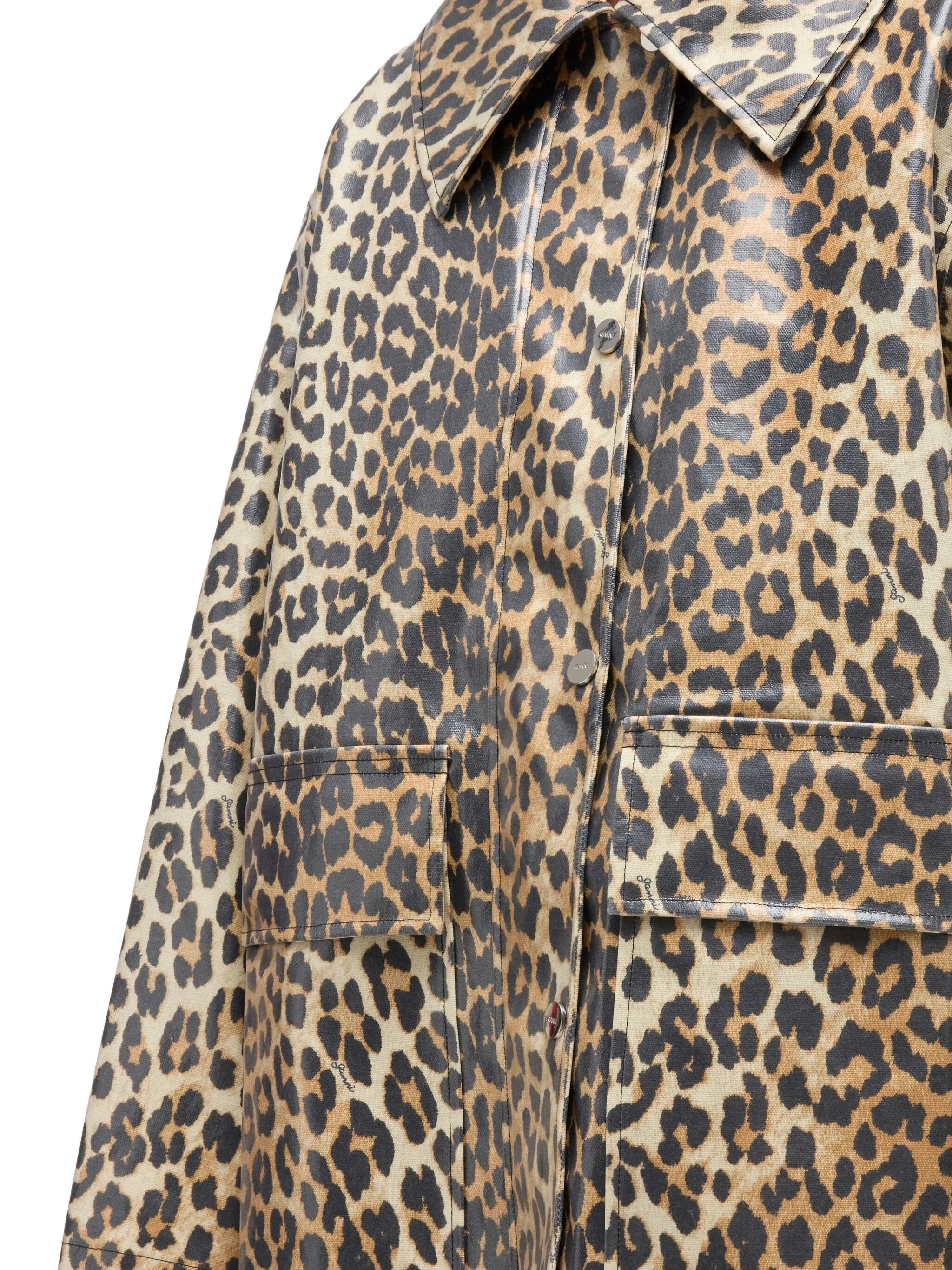 leopard-print jacket