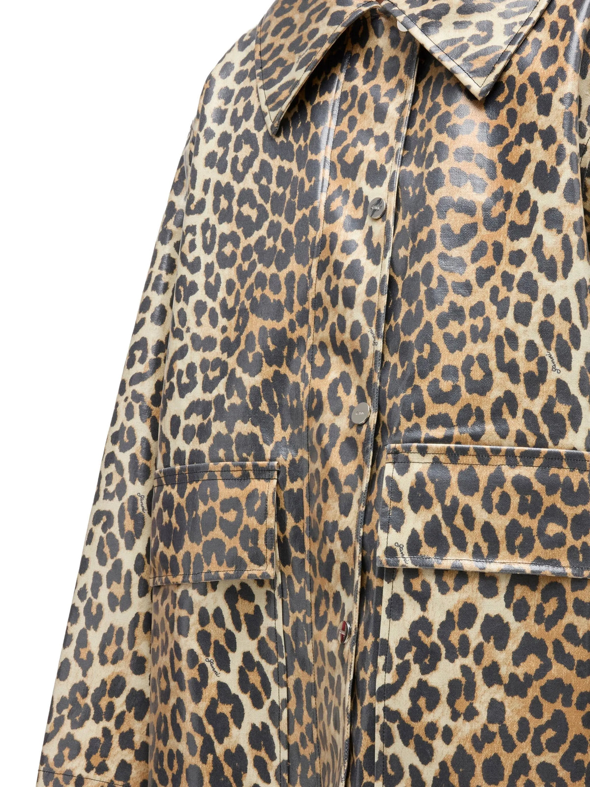 leopard-print jacket
