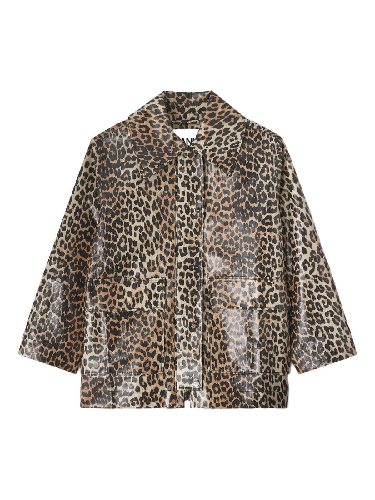 leopard-print jacket