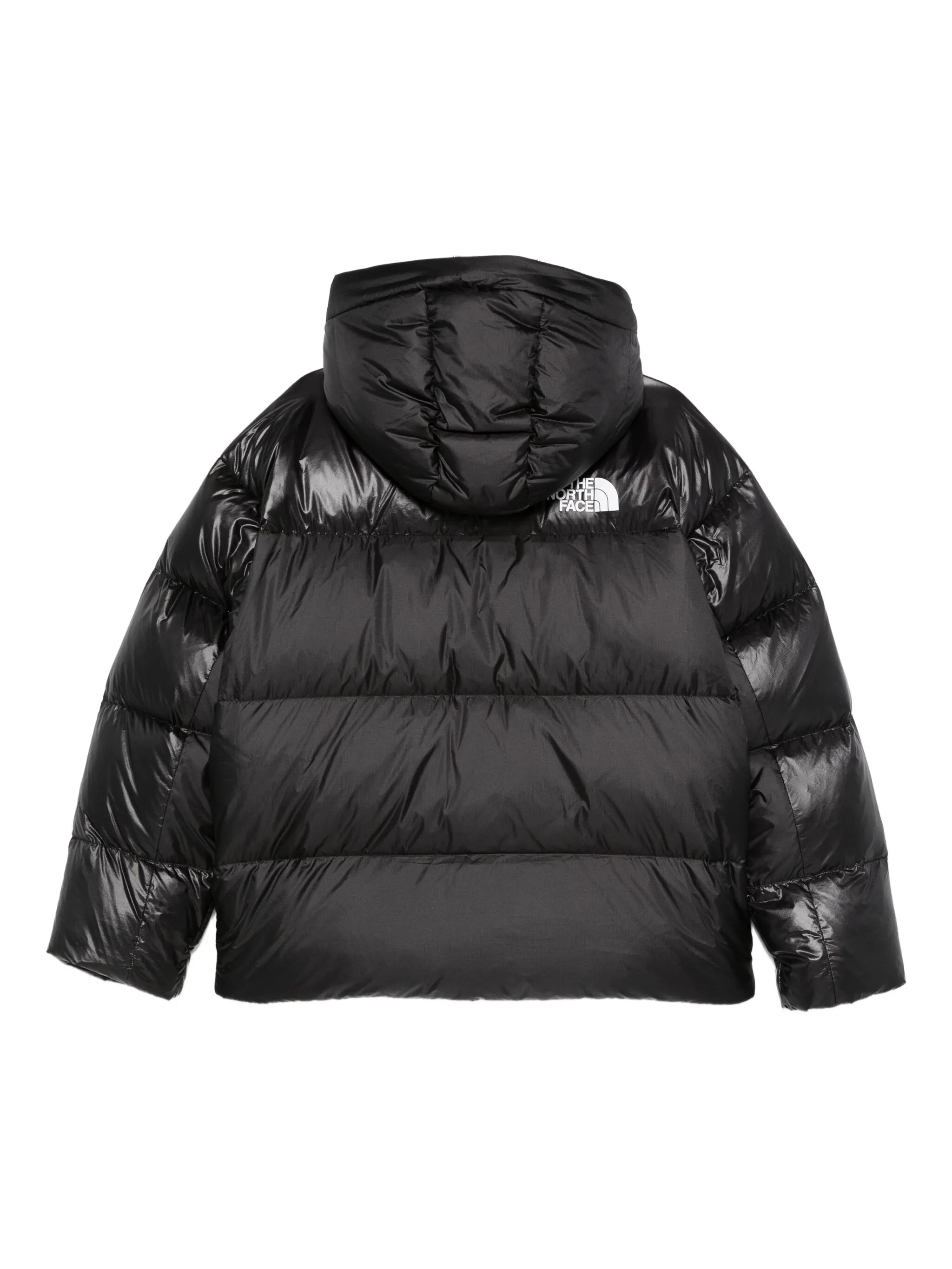 U Pertex padded hooded jacket