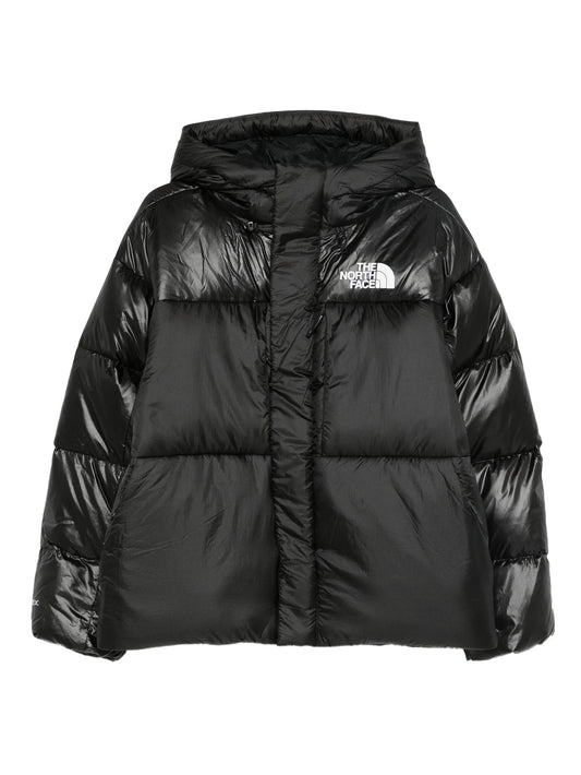 U Pertex padded hooded jacket