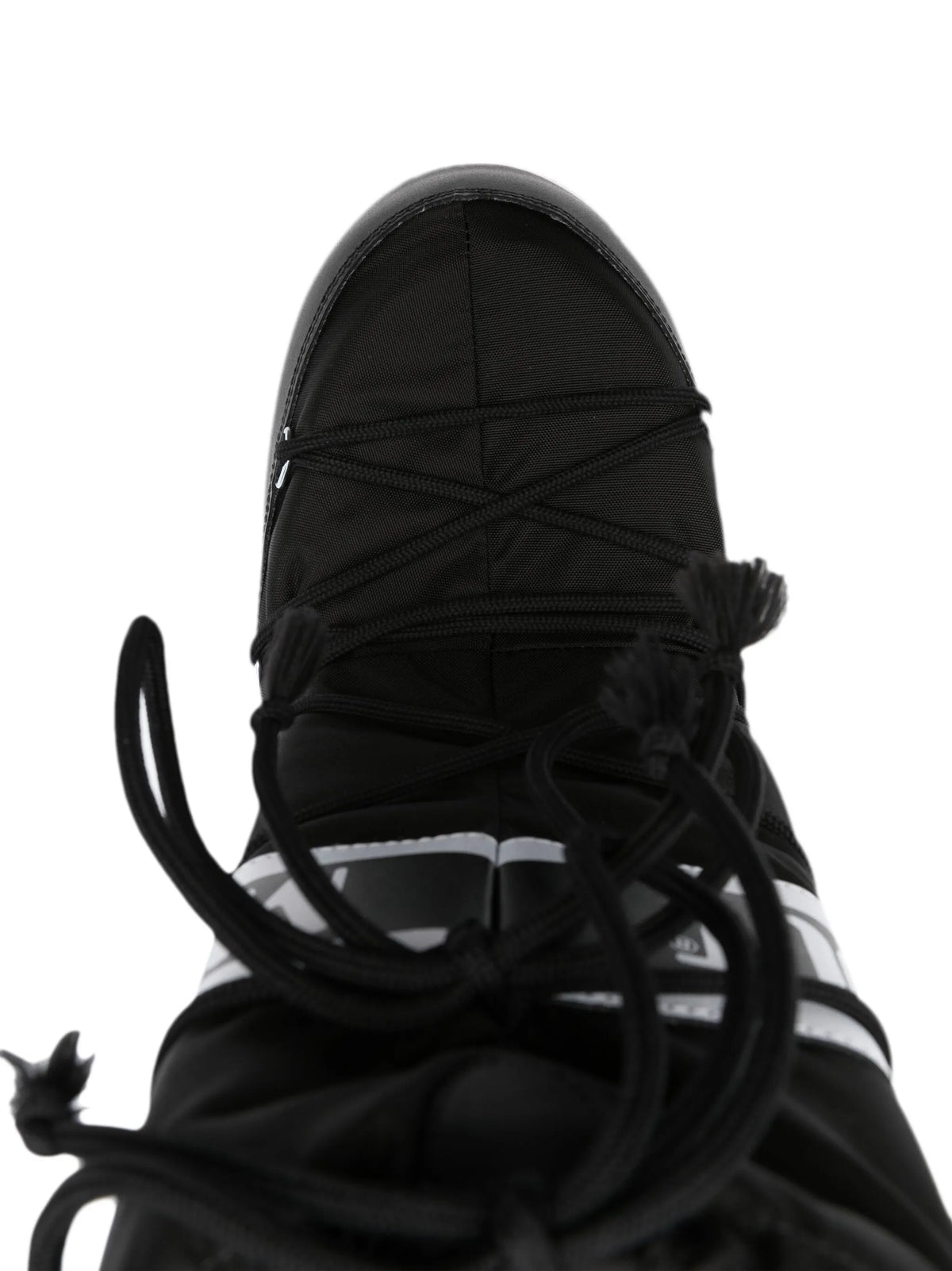 Icon black nylon boots