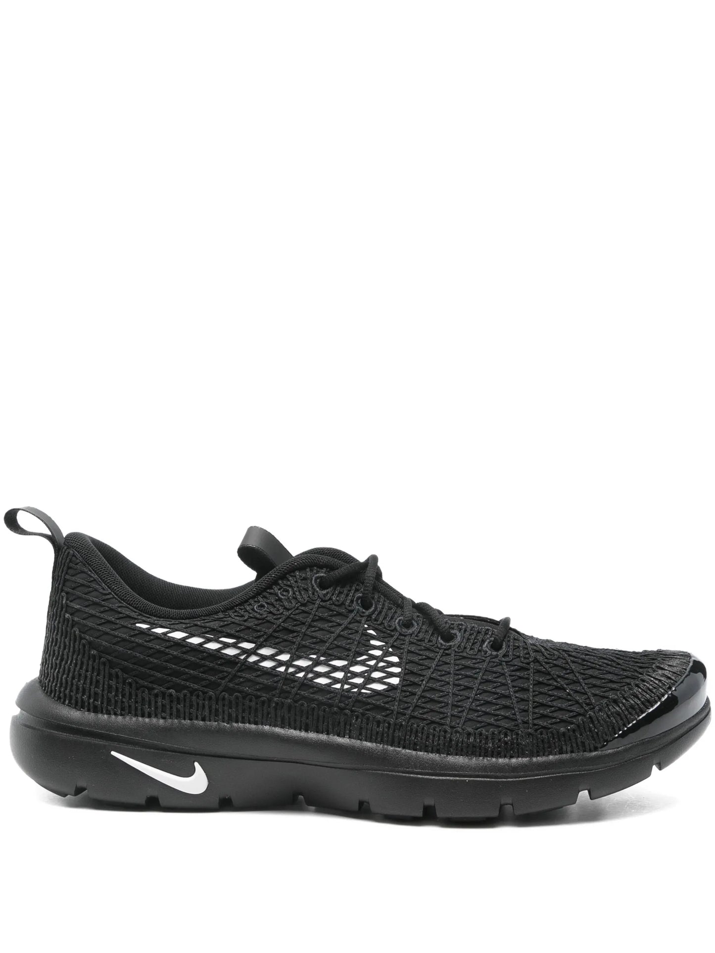 mesh low-top sneakers