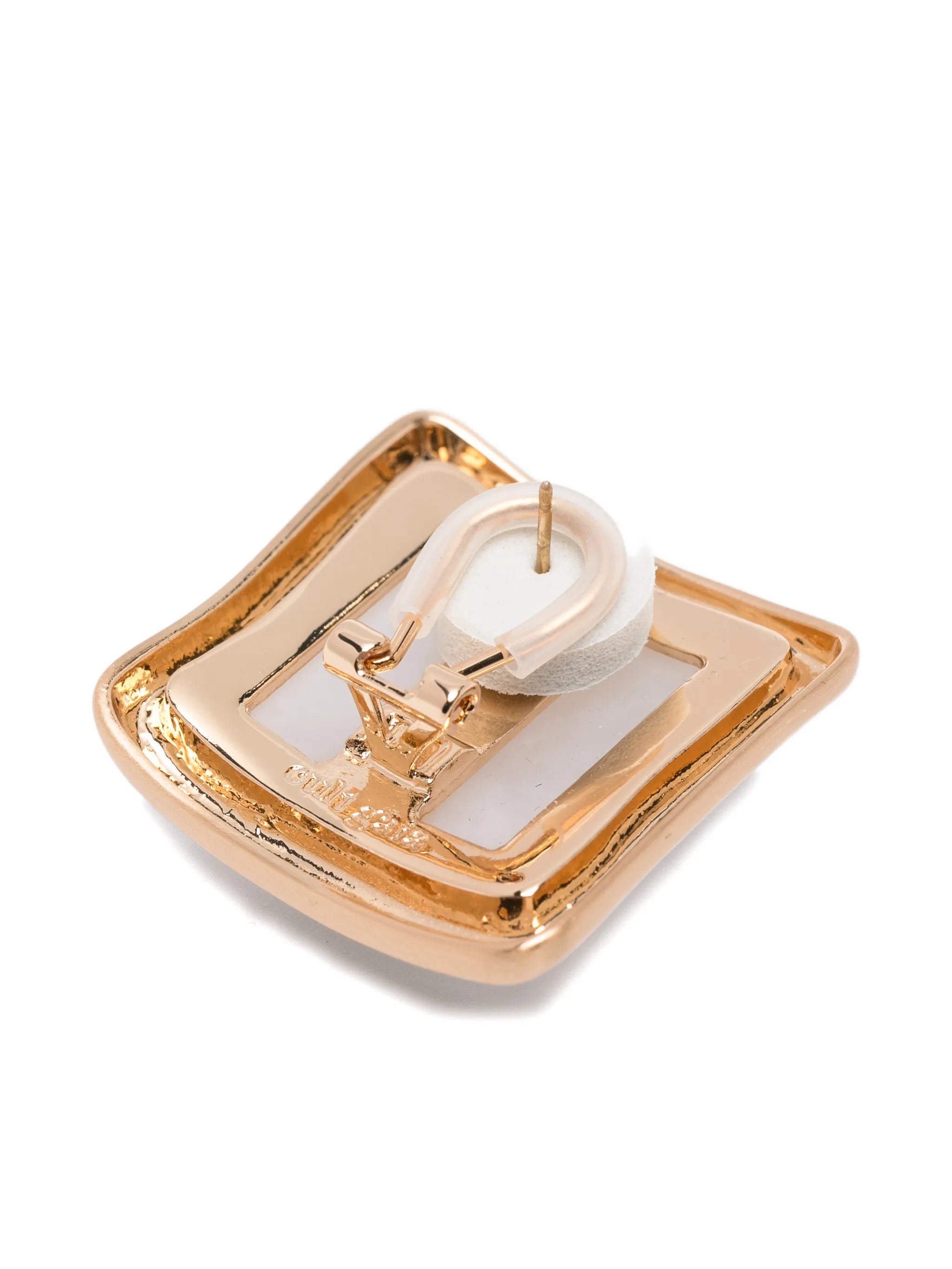 square suni earrings