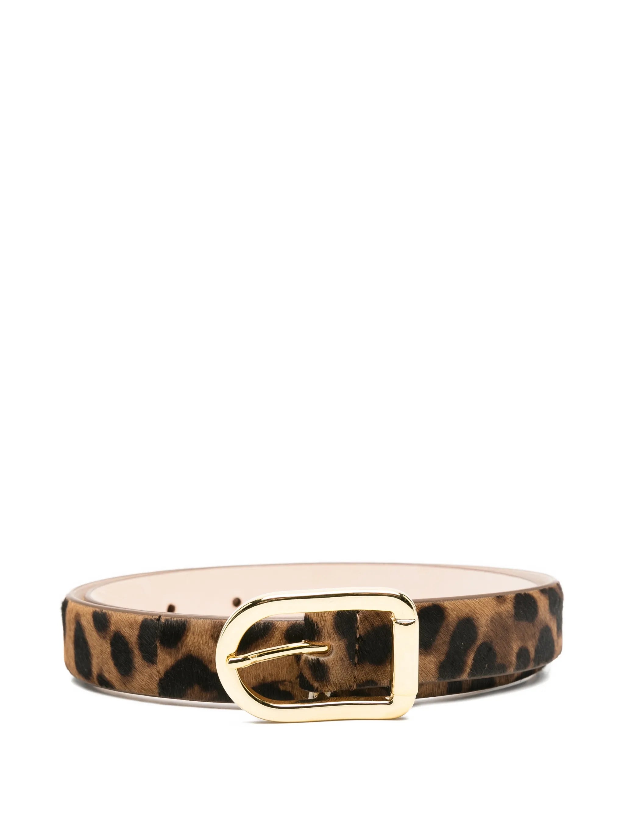 Mija animal-print belt