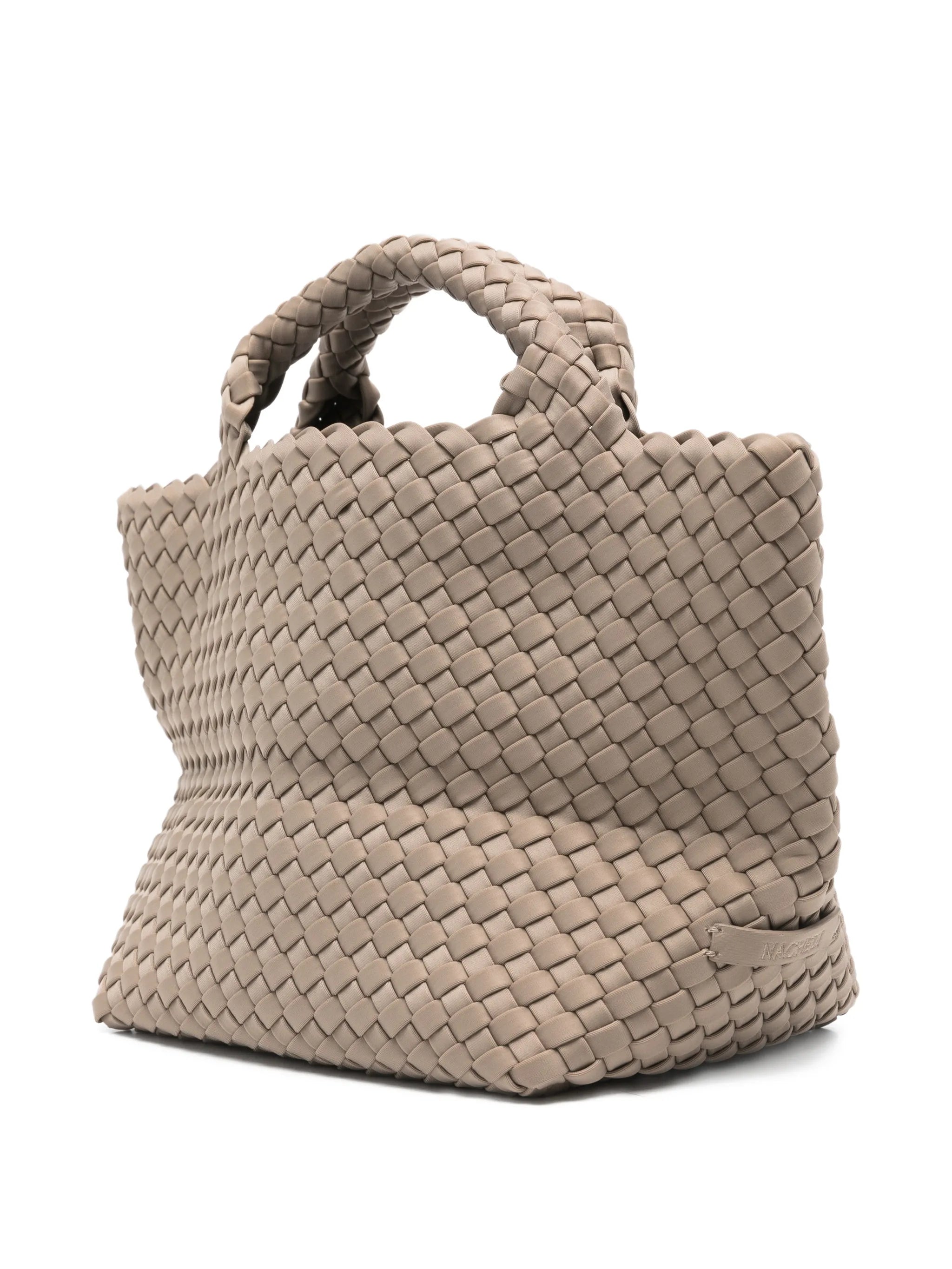 St Barths small woven cross body bag