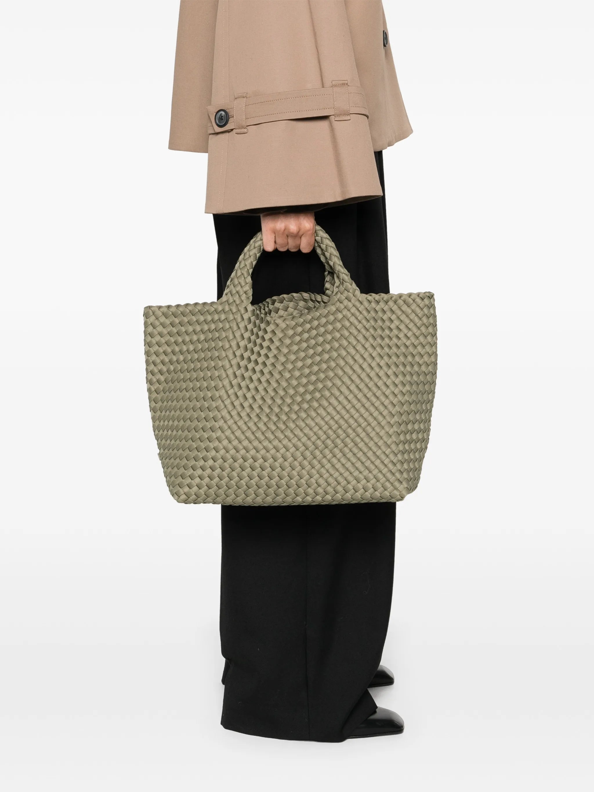 medium St. Barths woven tote bag