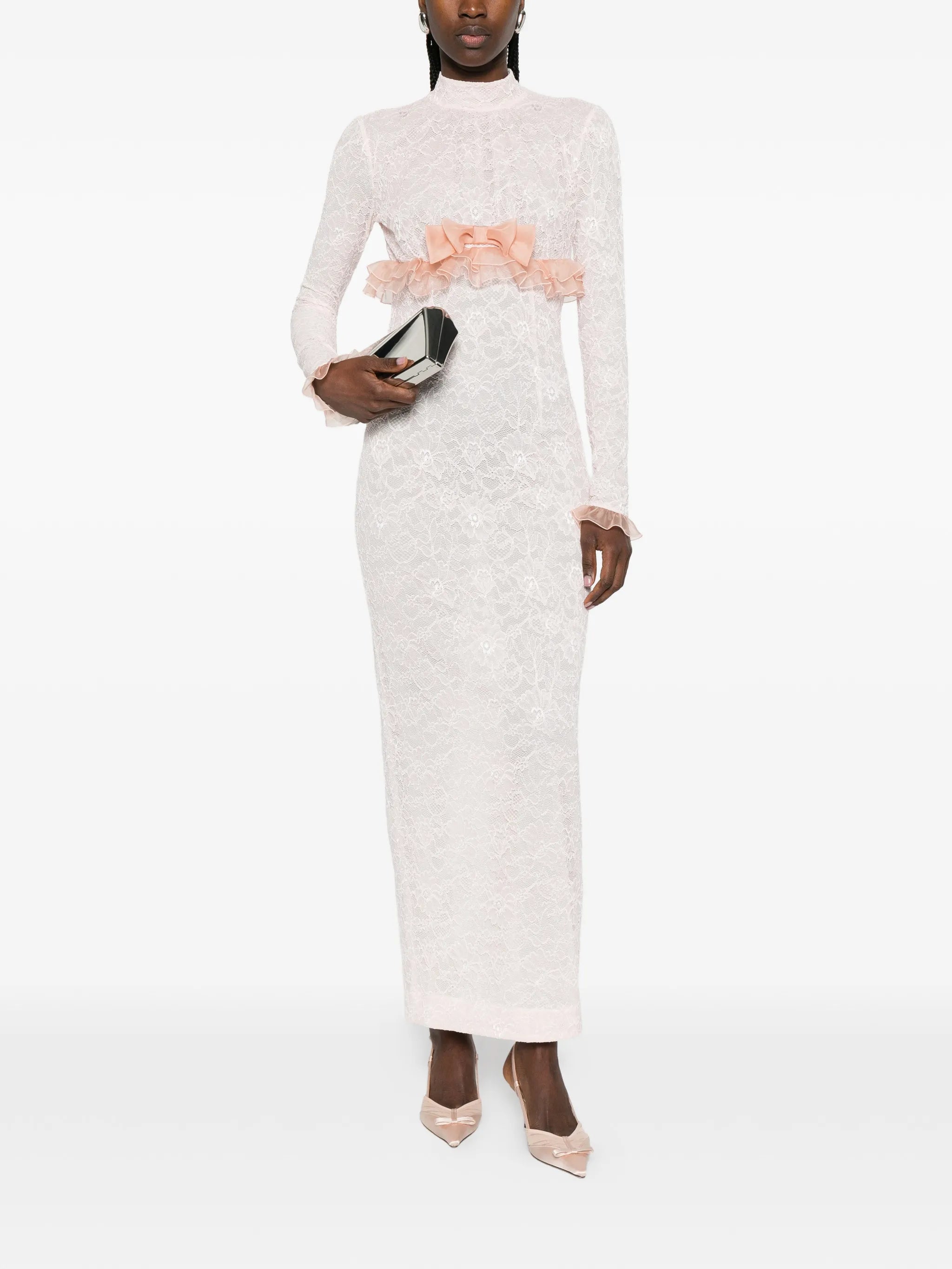 lace maxi dress